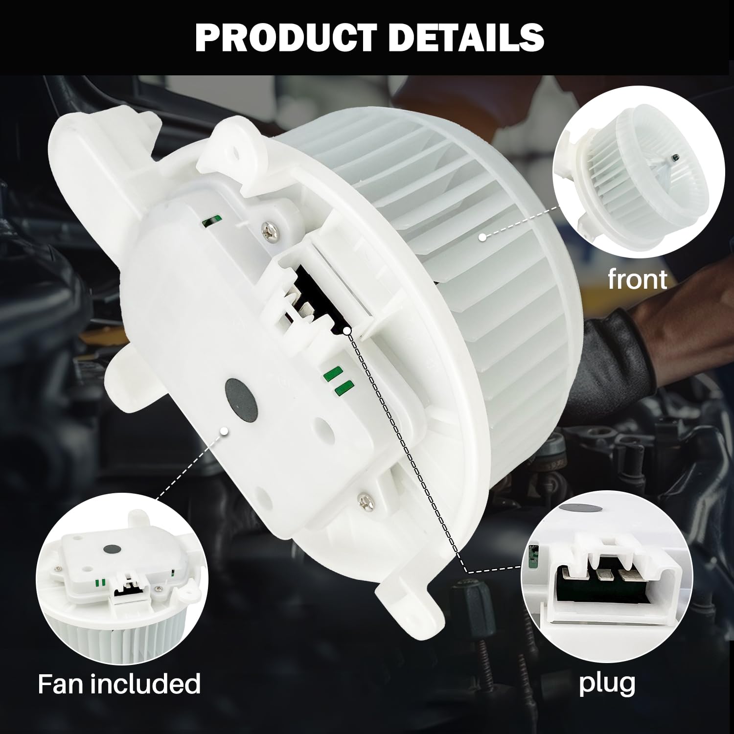 Aspligo 700299 Ac Heater Blower Motor Fan Assembly Fit For Lexus Gs300 2006