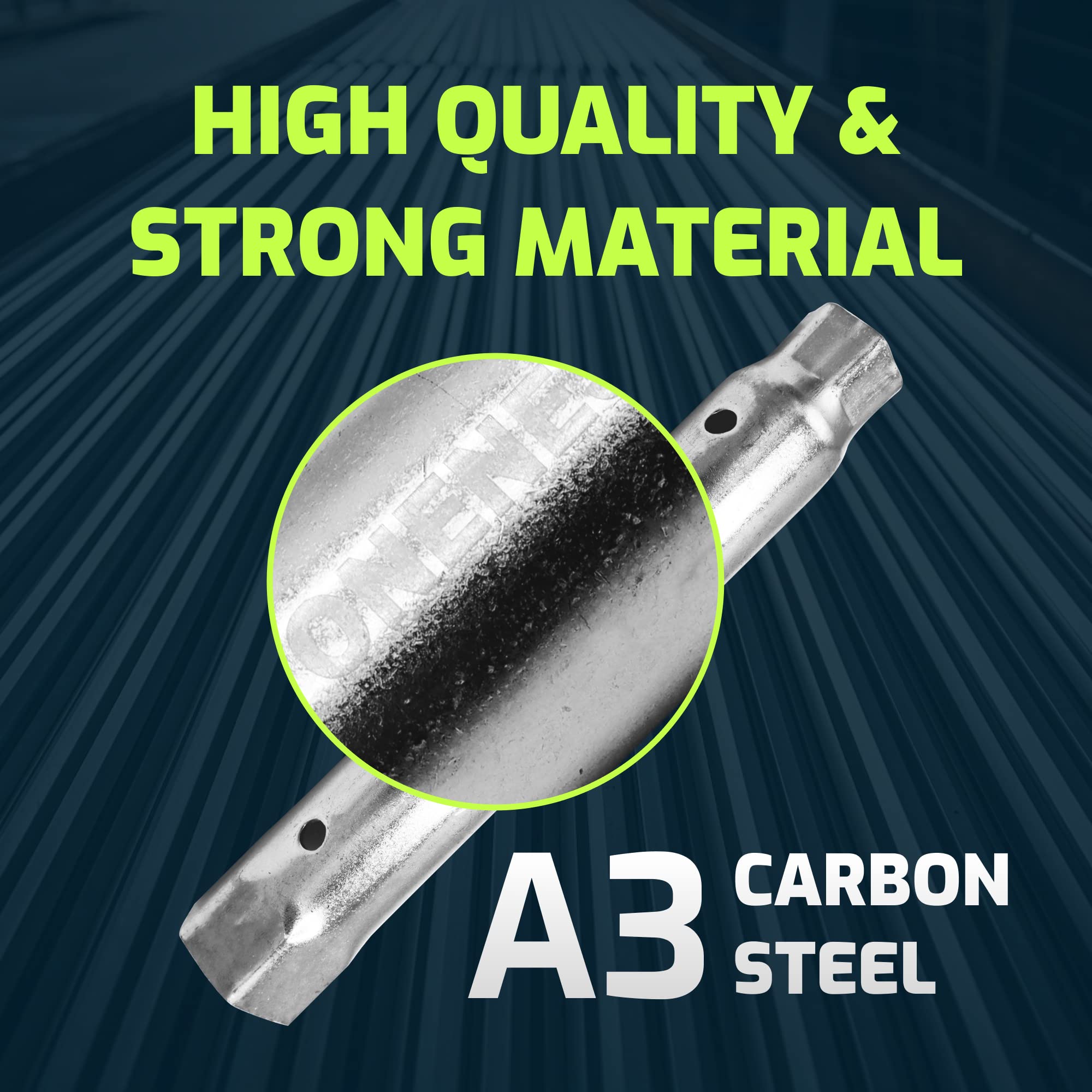 Oneness 369 Rv Water Heater Anode Rod & Element Socket - 10'' Dual Hex Extra Torque Removing The Most Stubborn Anode & Water Hea