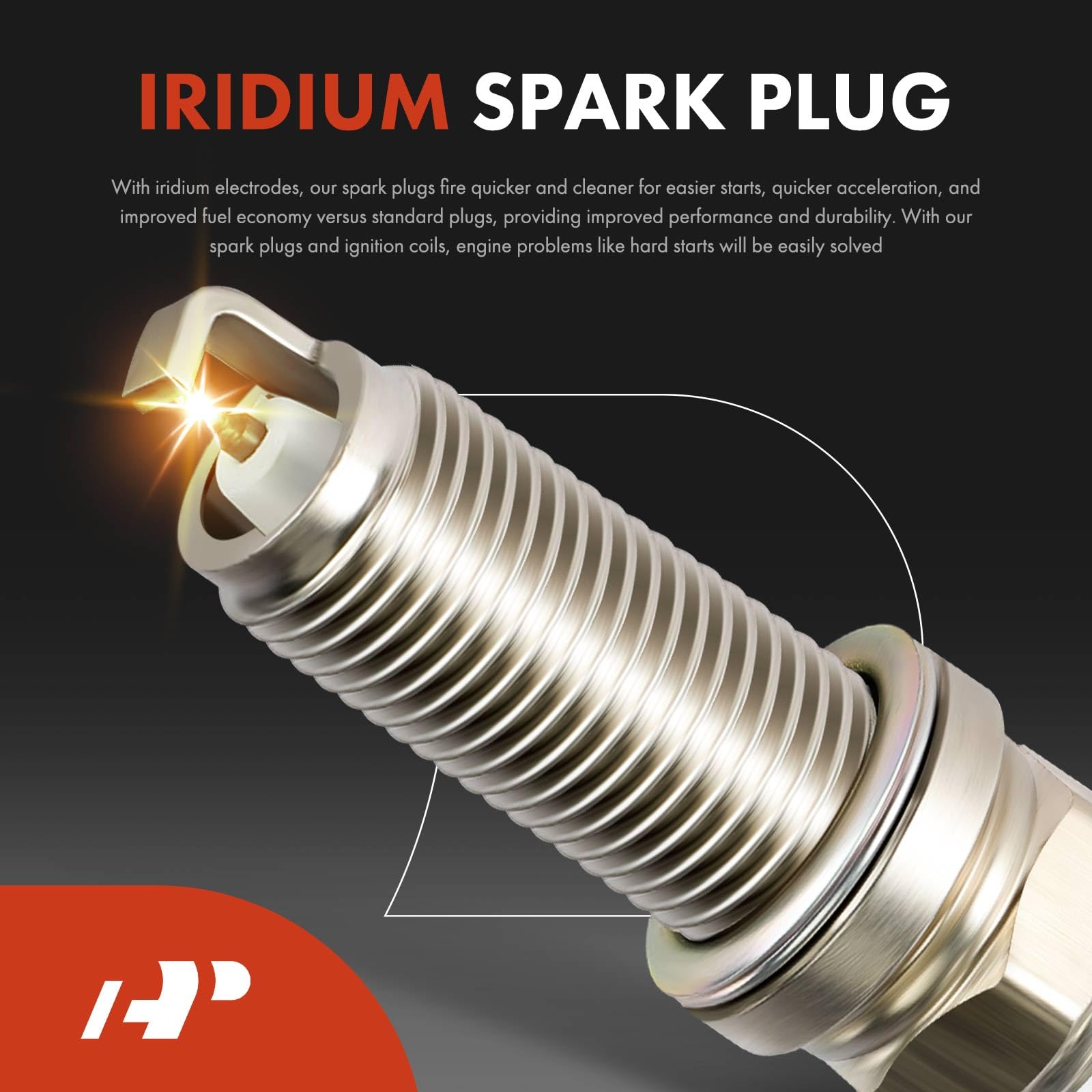 A-Premium (Blue) Set Of 12 Ignition Coil Pack And Iridium Spark Plugs Compatible With Ram 1500 & Jeep Grand Cherokee, Wrangler &