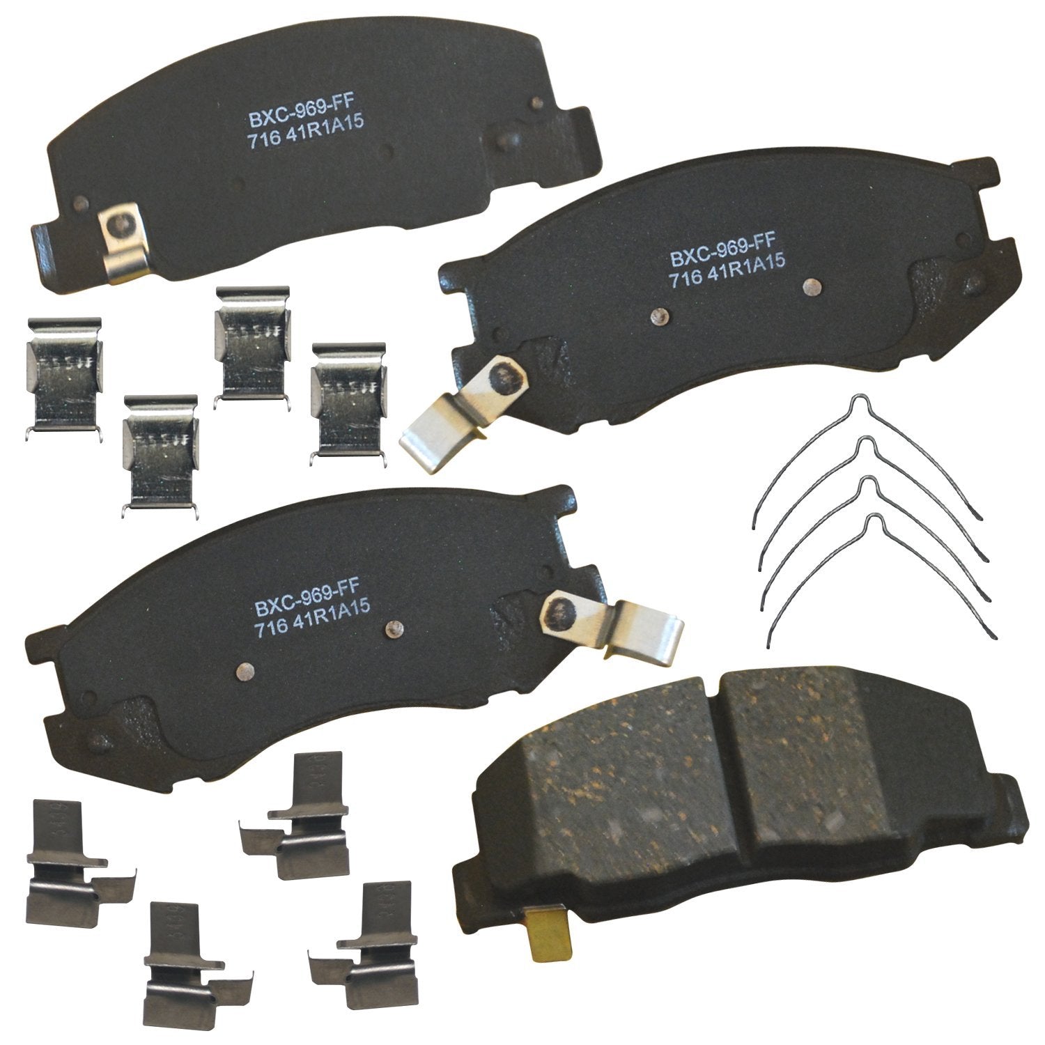 Bendix Premium Sbc716 Ceramic Front Brake Pads For Toyota Previa 1997