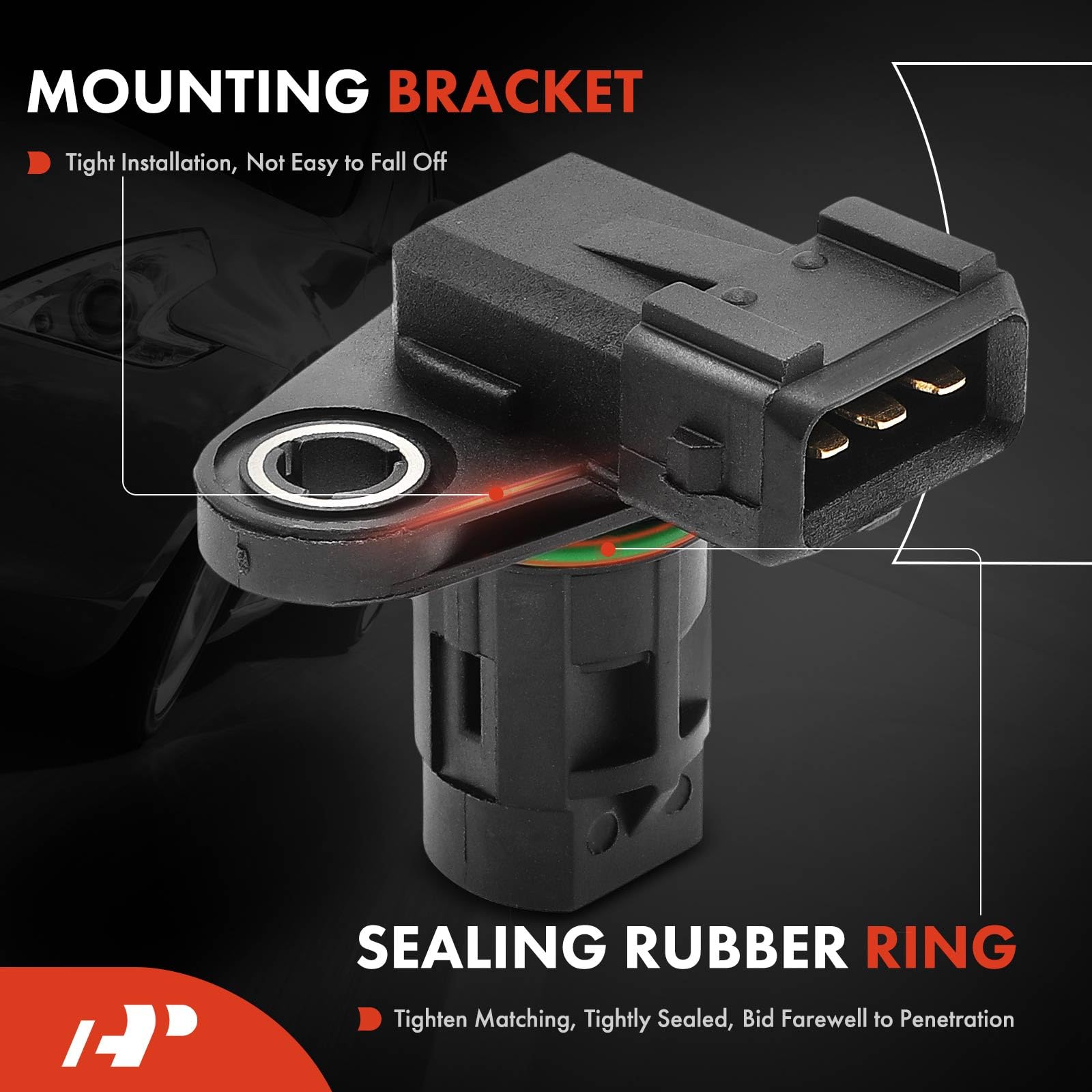 A-Premium Engine Camshaft Position Sensor Compatible with Hyundai Elantra 2004-2015, Tiburon 2005-2008, Tucson 2005-2009 2014-2020 & Kia Forte 2014-2016, Soul 2010-2015, Spectra 2004-2009, 2.0L 1.8L