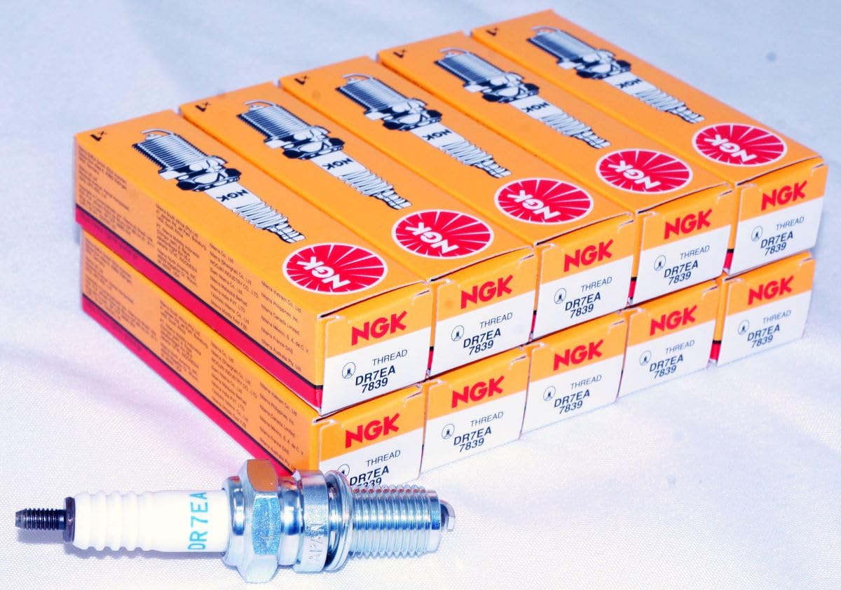 Ngk Spark Plugs Dr7Ea Dr7Ea 7839 P Dr7Ea Spark Plug (10 Pack) -Like New