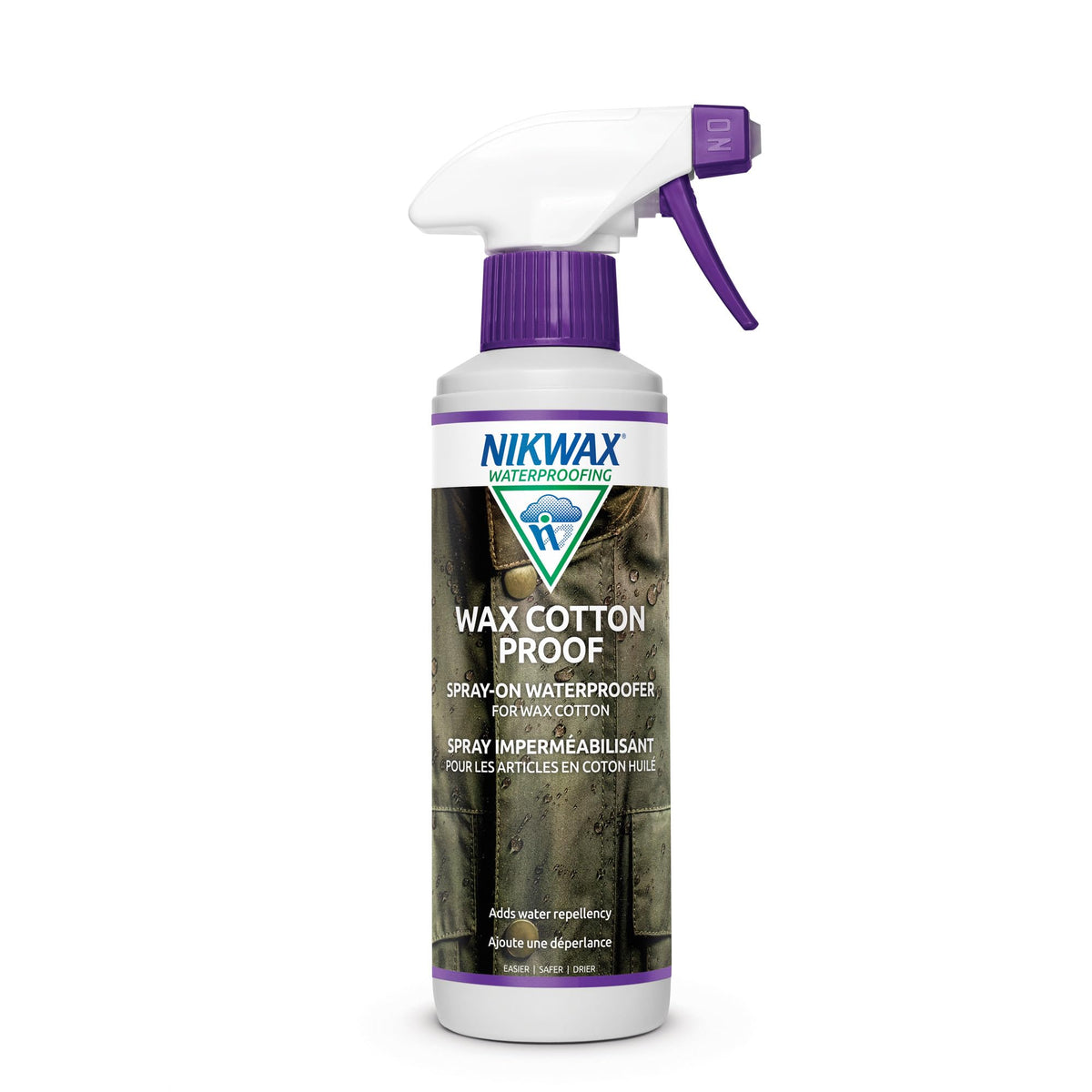 Nikwax Wax Cotton Proof Spray-On Waterproofing , 10 Oz. / 300Ml
