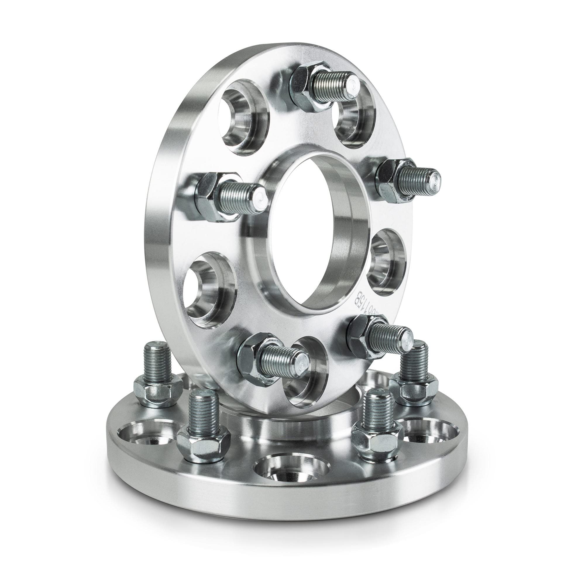 Customadeonly 2pc 15mm Wheel Adapters 5x114.3 to 5x120 5x4.5 to 5x120 (Change Bolt Pattern) 64.1mm Bore 12x1.5 Stud - for 5x114.