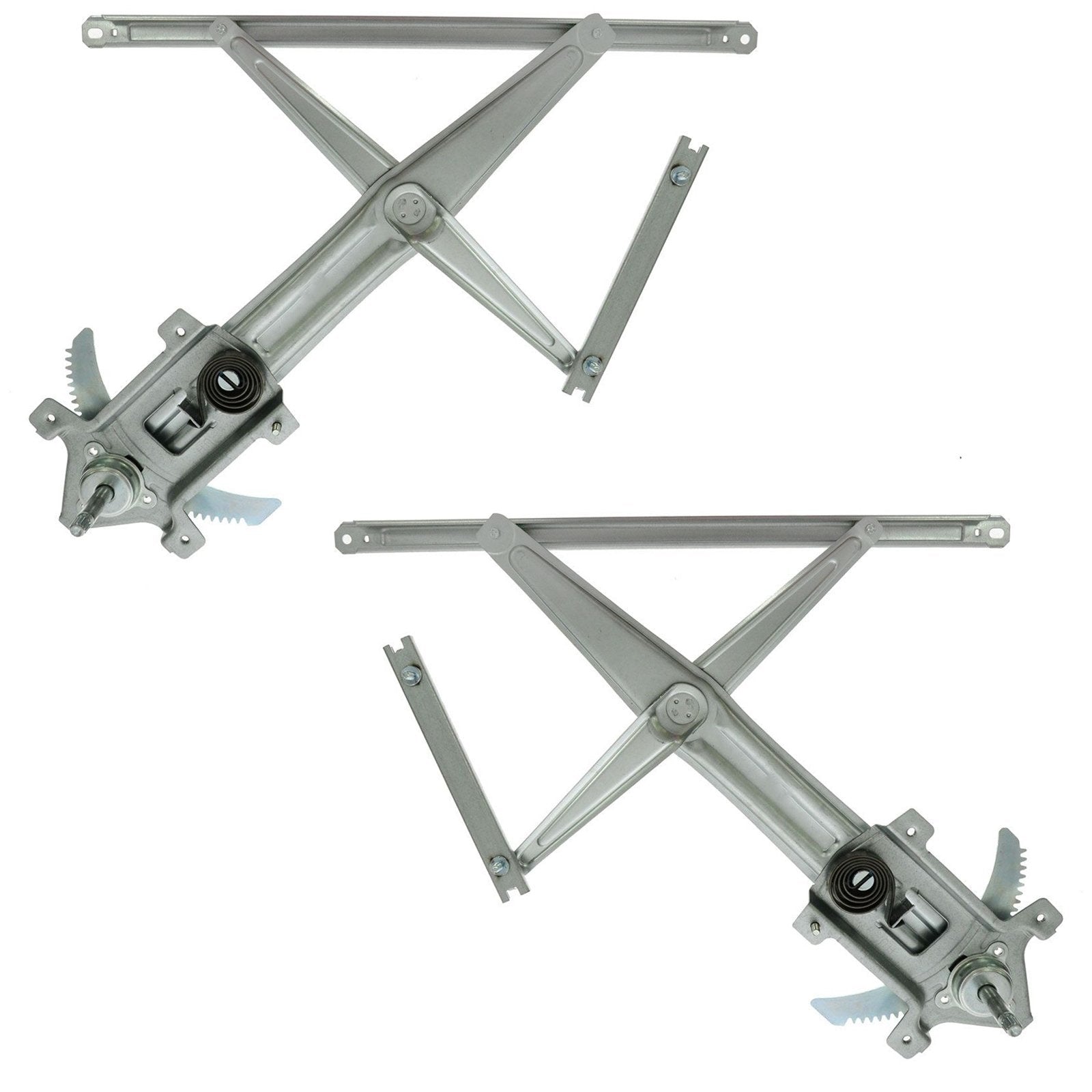 Trq Front Manual Window Regulator Set Compatible With 2004-2012 Chevrolet Colorado Gmc Canyon 2006 Isuzu I-280 2007-2008 I-290 I