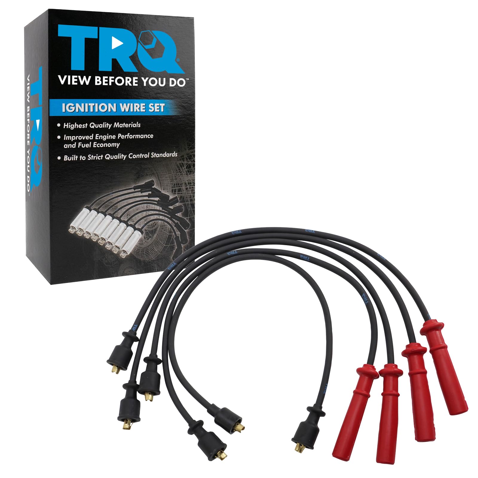 Trq Spark Plug Wire Set Compatible With 1986-1995 Suzuki Samurai