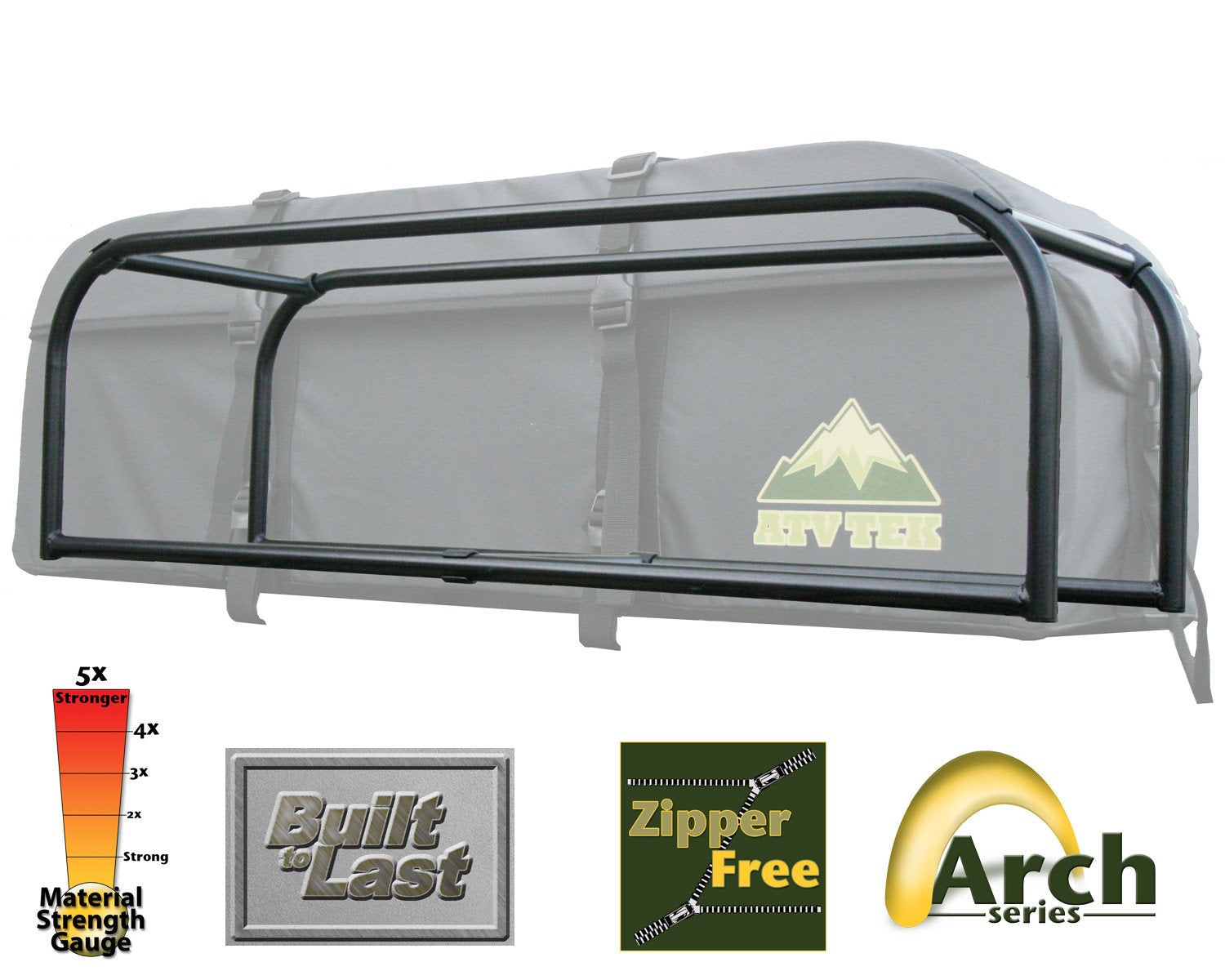 Atv Tek Asemob Kings Mountain Shadow Camo Atv Cargo Bag,Kings Mountain Shadow Camo