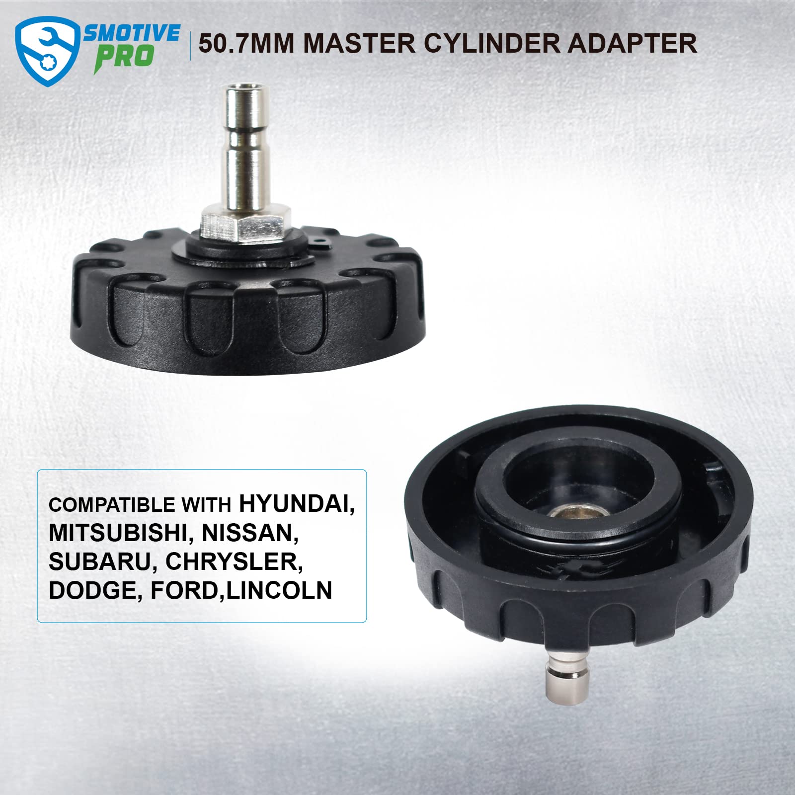 SMOTIVEPRO 50.7mm Master Cylinder Bleeder Adapter for Most Vehicles - Model MYBCT38