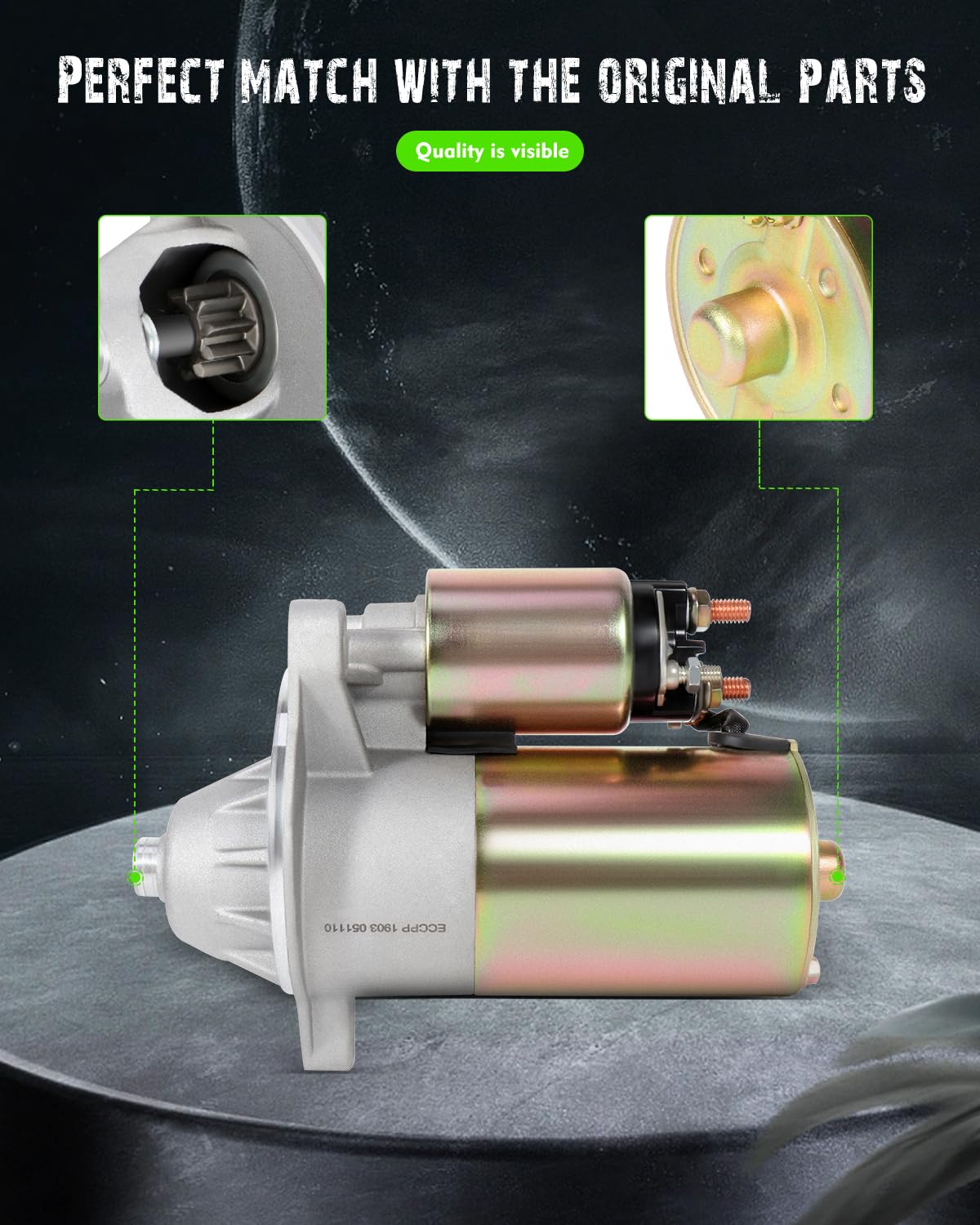 Scitoo Starters Sfd0001 323-508 3268N Fit For Ford Country Squire/Crown Victoria 1990 1991 5.0L For Ford Thunderbird 1989-1997 3