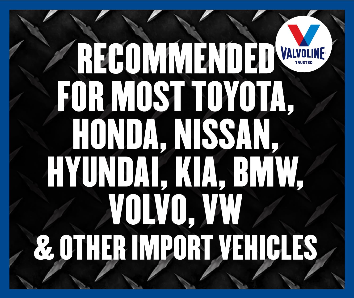 Valvoline Import Multi-Vehicle (ATF) Full Synthetic Automatic Transmission Fluid 1 QT, Case of 6