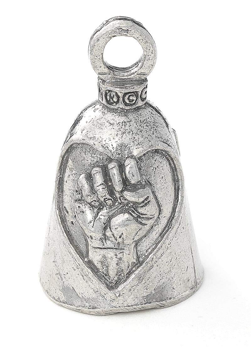 Guardian Bell Black Lives Matter Good Luck Bell w/Keyring & Black Velvet Gift Bag | Motorcycle Bell | Lead-Free Pewter | Good Lu