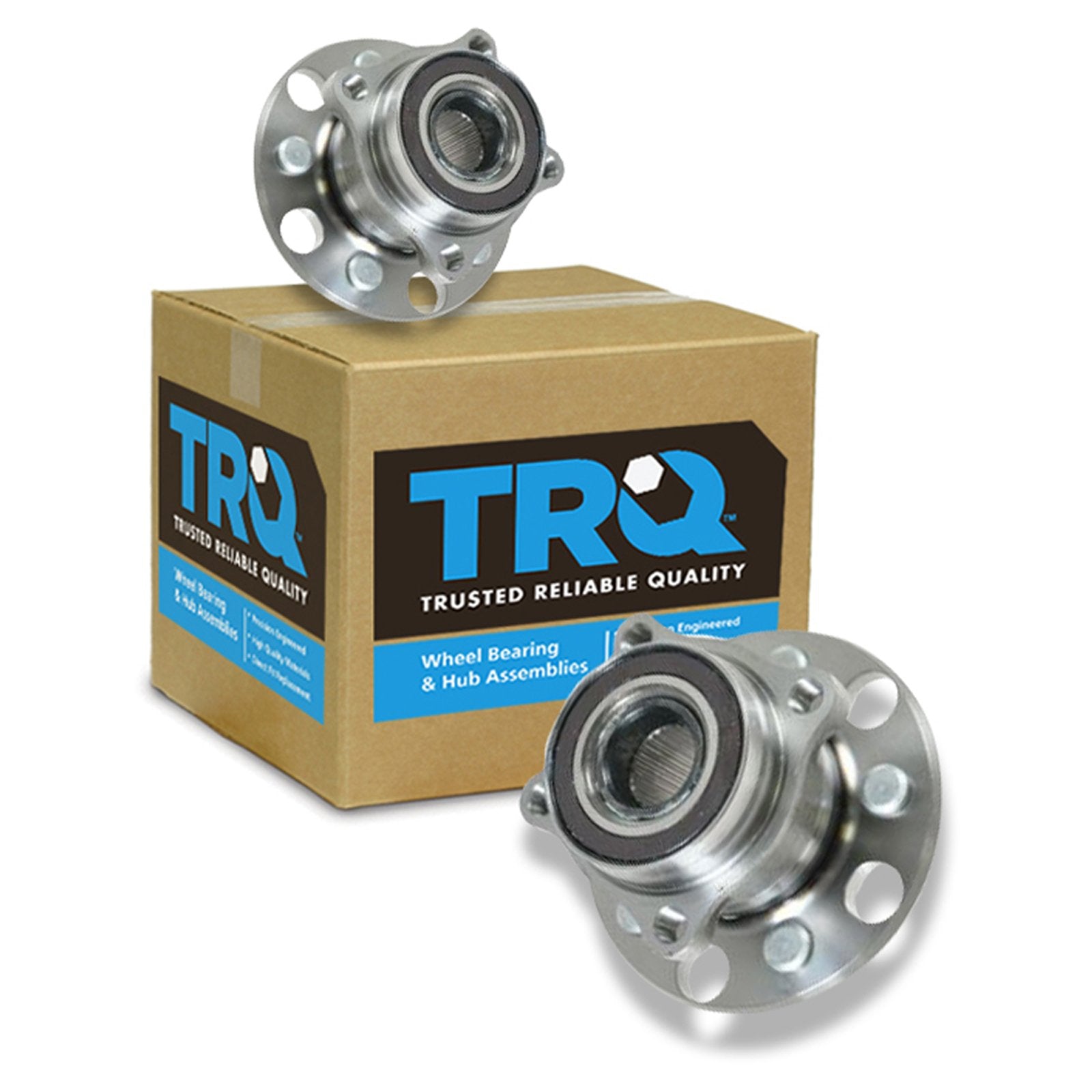 Trq Rear Wheel Hub Bearings Assembly Set Compatible With 2016-2020 Lexus Gs F 2006 Gs300 2007-2011 Gs350 2006-2007 Gs430 Gs450H 