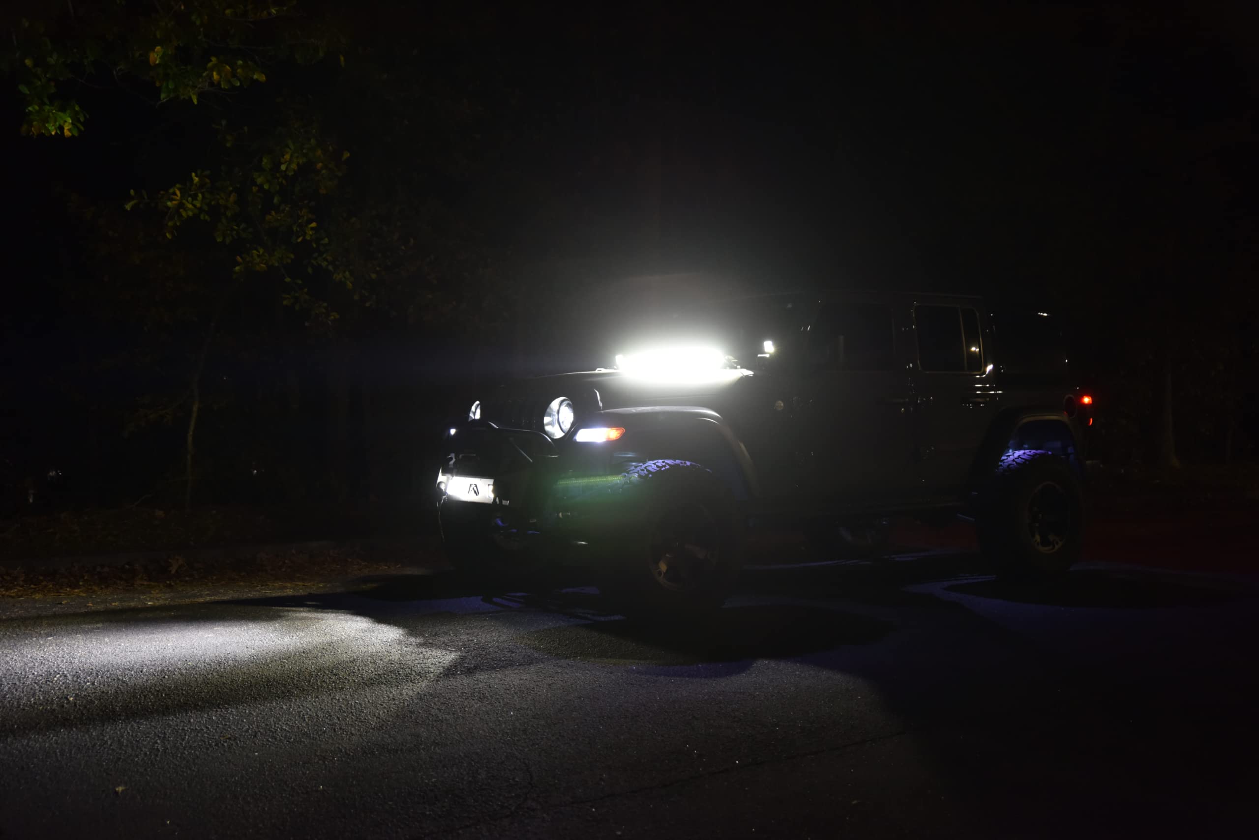 Hella 1Fj 358 176-321 Led-Spotlight - Black Magic Slim Lightbar 40'' - 12/24V - Mounting - Cable: 2000Mm - Plug: Open Cable Ends