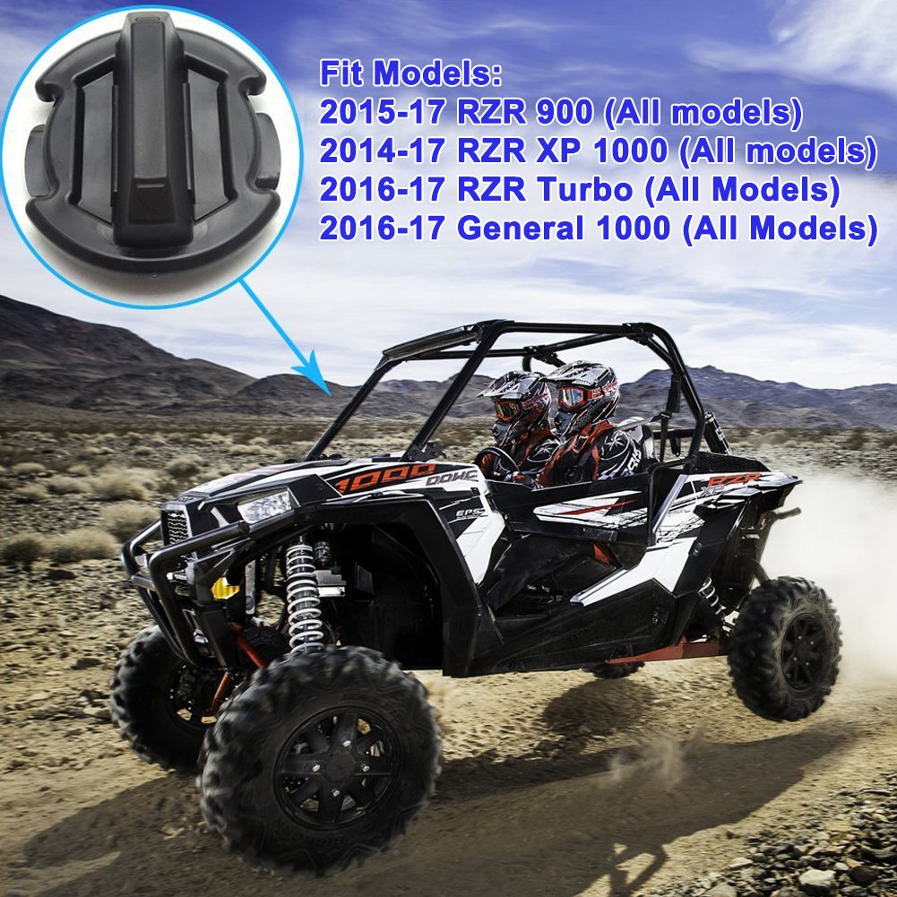 Bunker Indust 2 Pcs Twist Floor Drain Plug Trap Seal For 2014/2015/2016/2017/2018/2019 Polaris Rzr Xp 1000 900 Xp 4 Turbo General 8414694