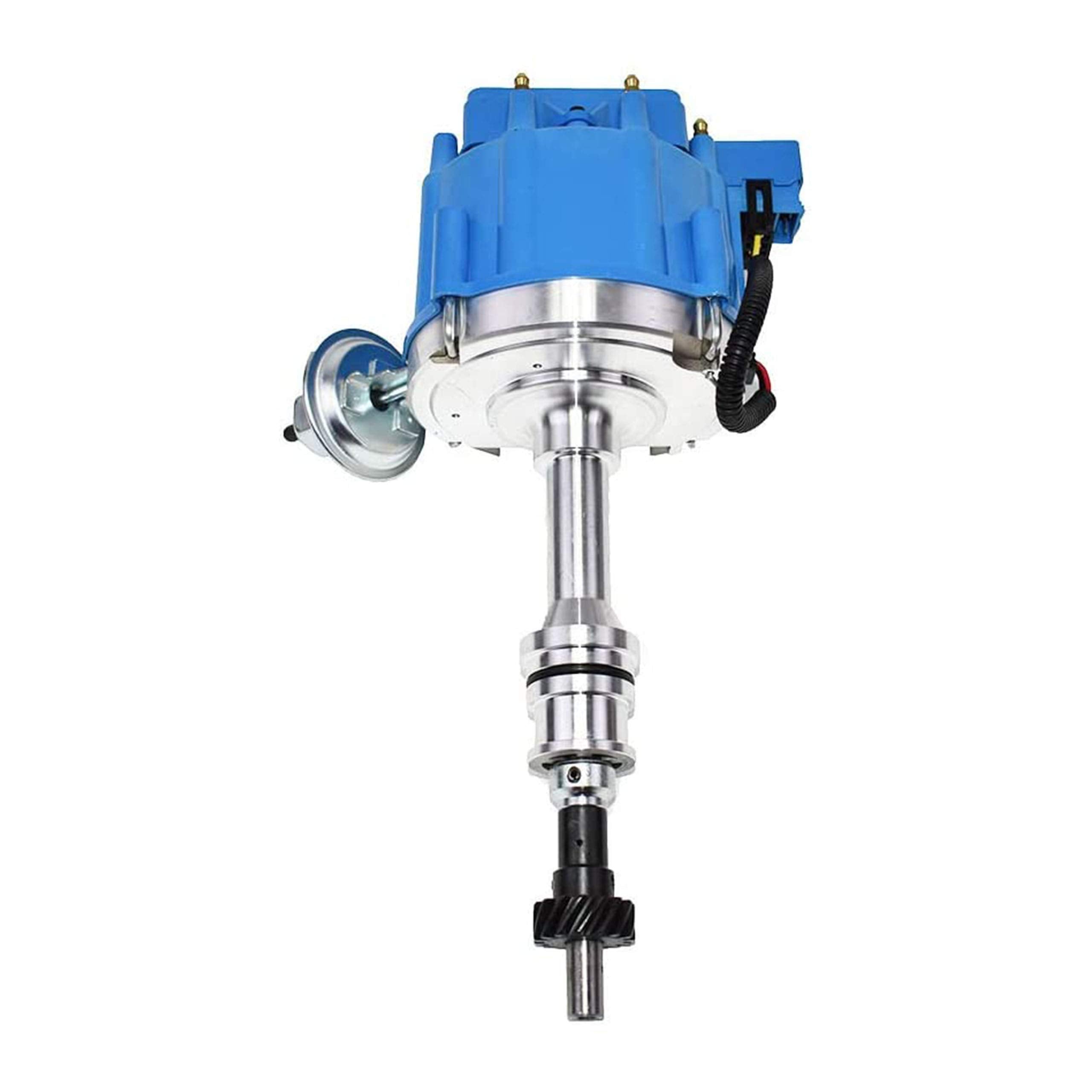 A-Team Performance - HEI Complete Distributor 65K-Volt Coil, 8 Cylinders - Compatible with BBF Big Block Ford 351C 351M 400M 429