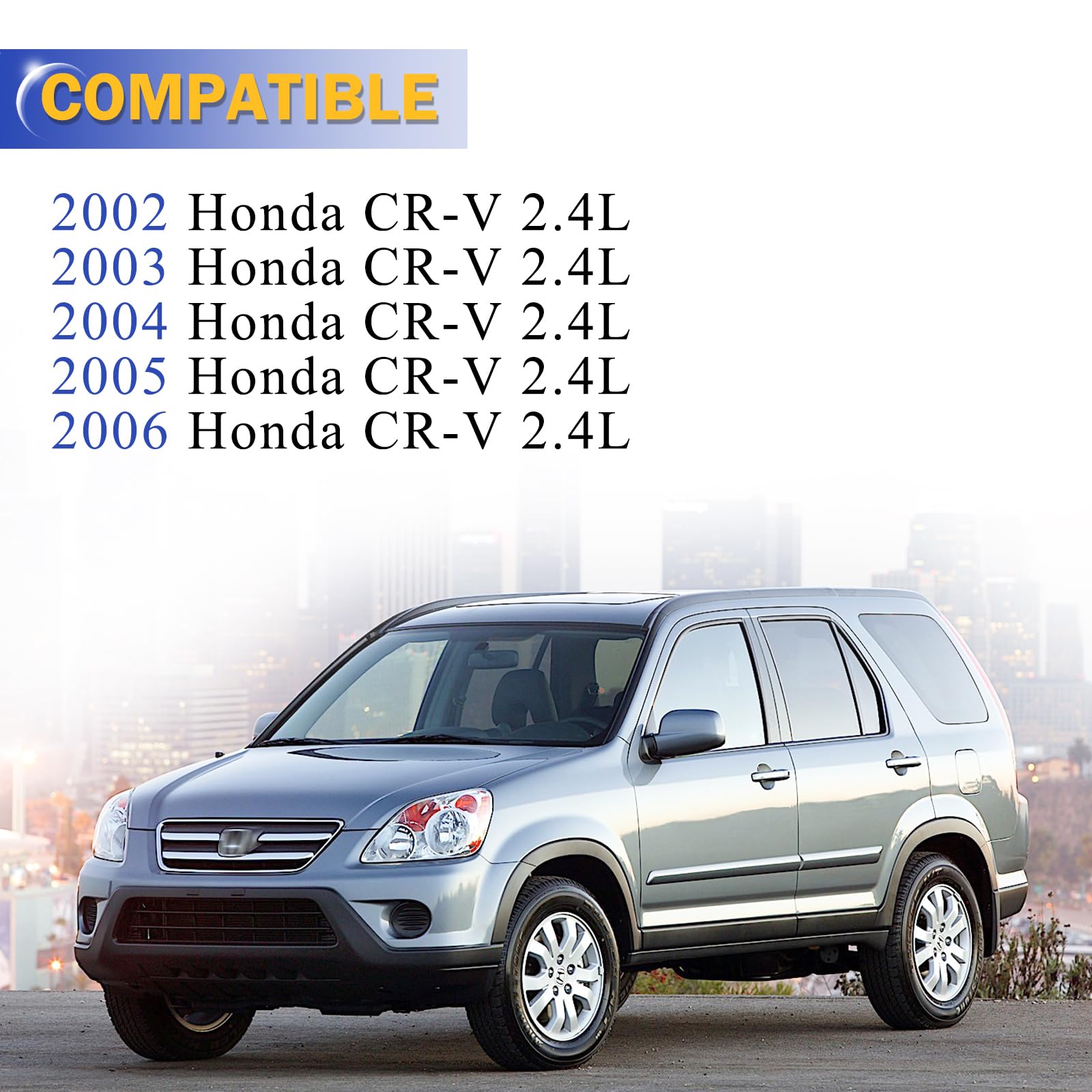 Zinc-Nickel Alloy Stabilizer Sway Bar Links Rear Left Right For 2002-2006 Honda Cr-V 4Wd & Fwd 52321S9A003 & 52320S9A003