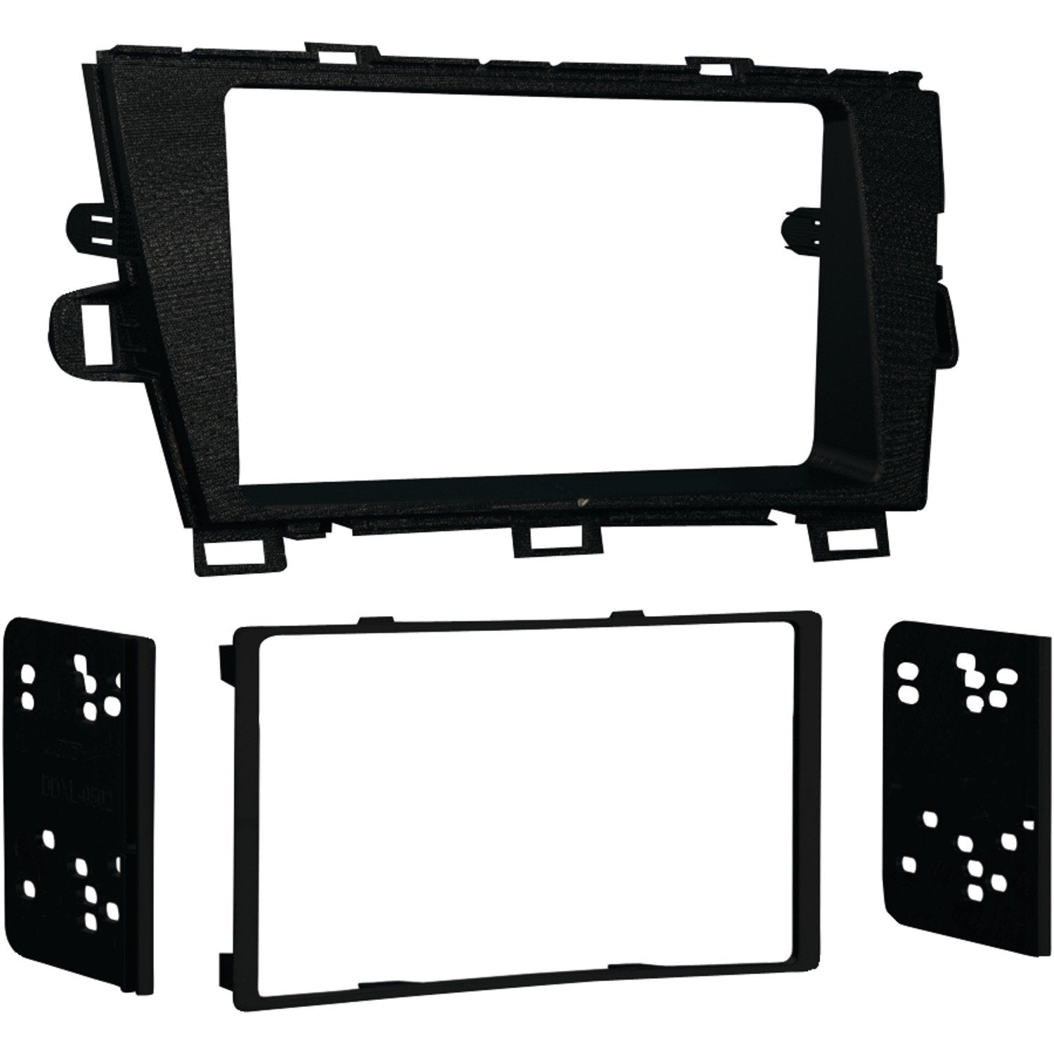 Metra 95-8226B Dash Kit For Toyota Prius 2010 Double Din (Black)