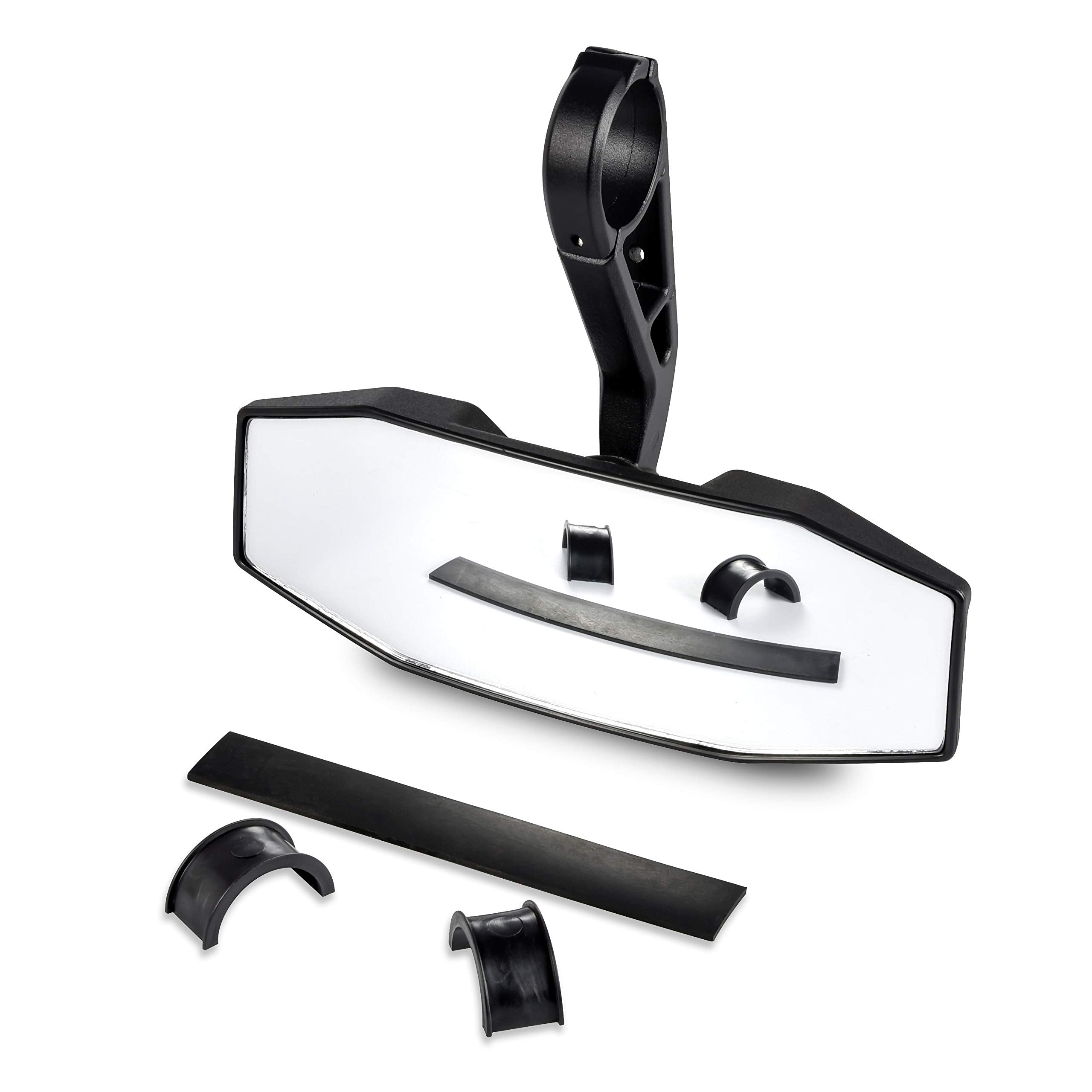 Sautvs Utv Center Rear View Mirror, Premium Convex Rearview Mirror With 1.75'' Clamp For Polaris Rzr 900 1000 Xp/General 1000 Xp