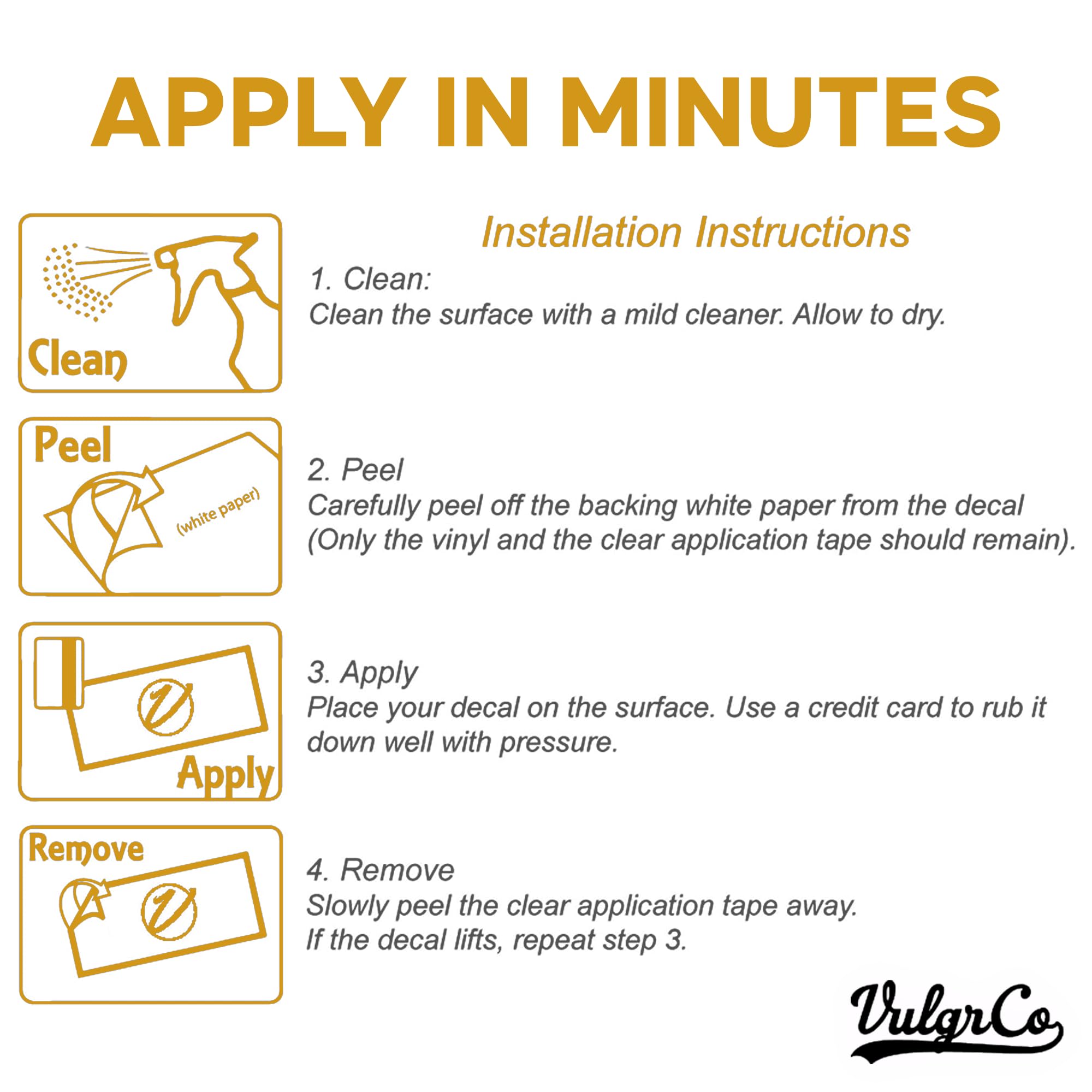 Vulgrco Custom Windshield Sticker, Create Your Own Custom Vinyl Decals For Cars, Long-Lasting Front Windshield Decals For Trucks