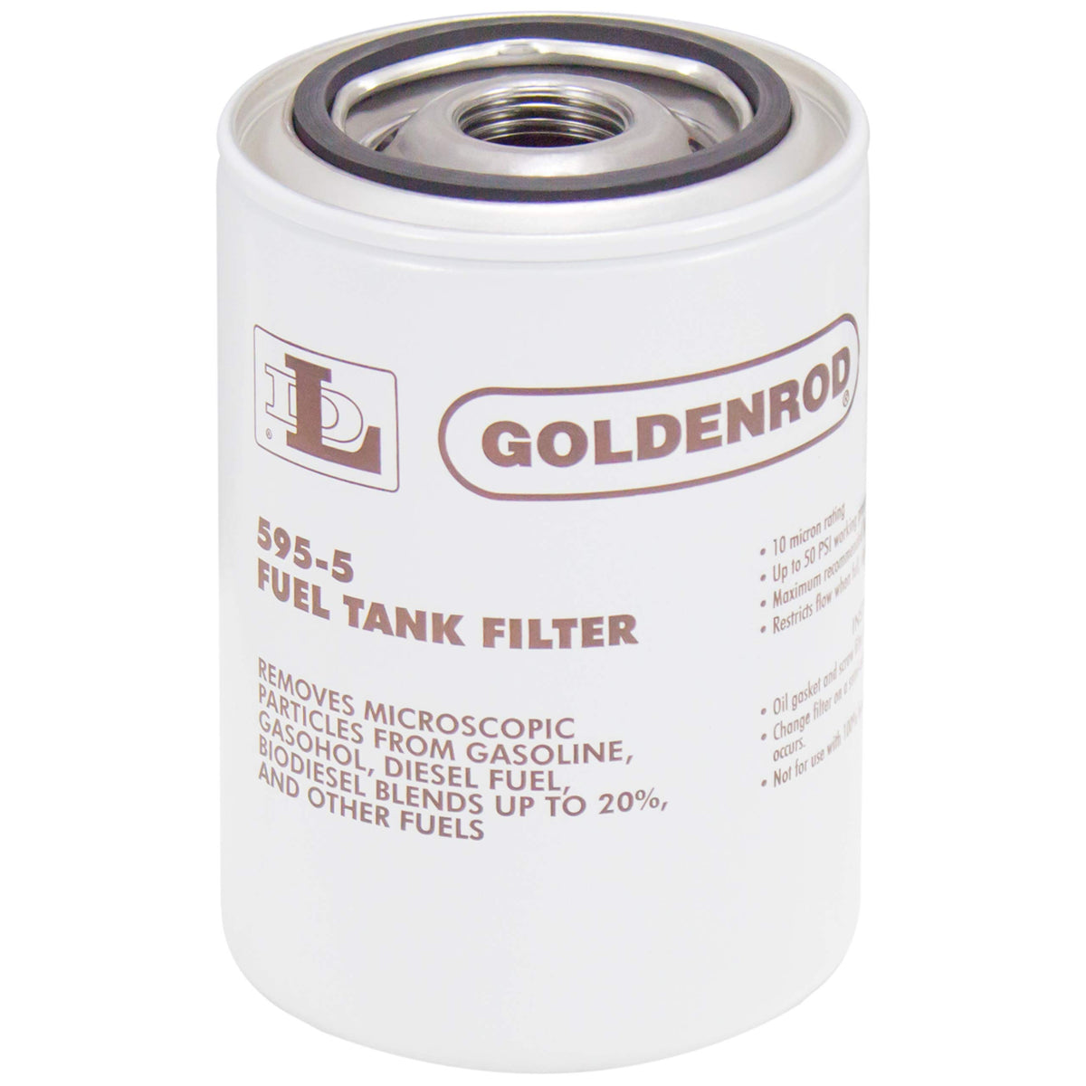 Goldenrod (595-5) Fuel Tank Filter Replacement Canister Spin-On Fuel Filter