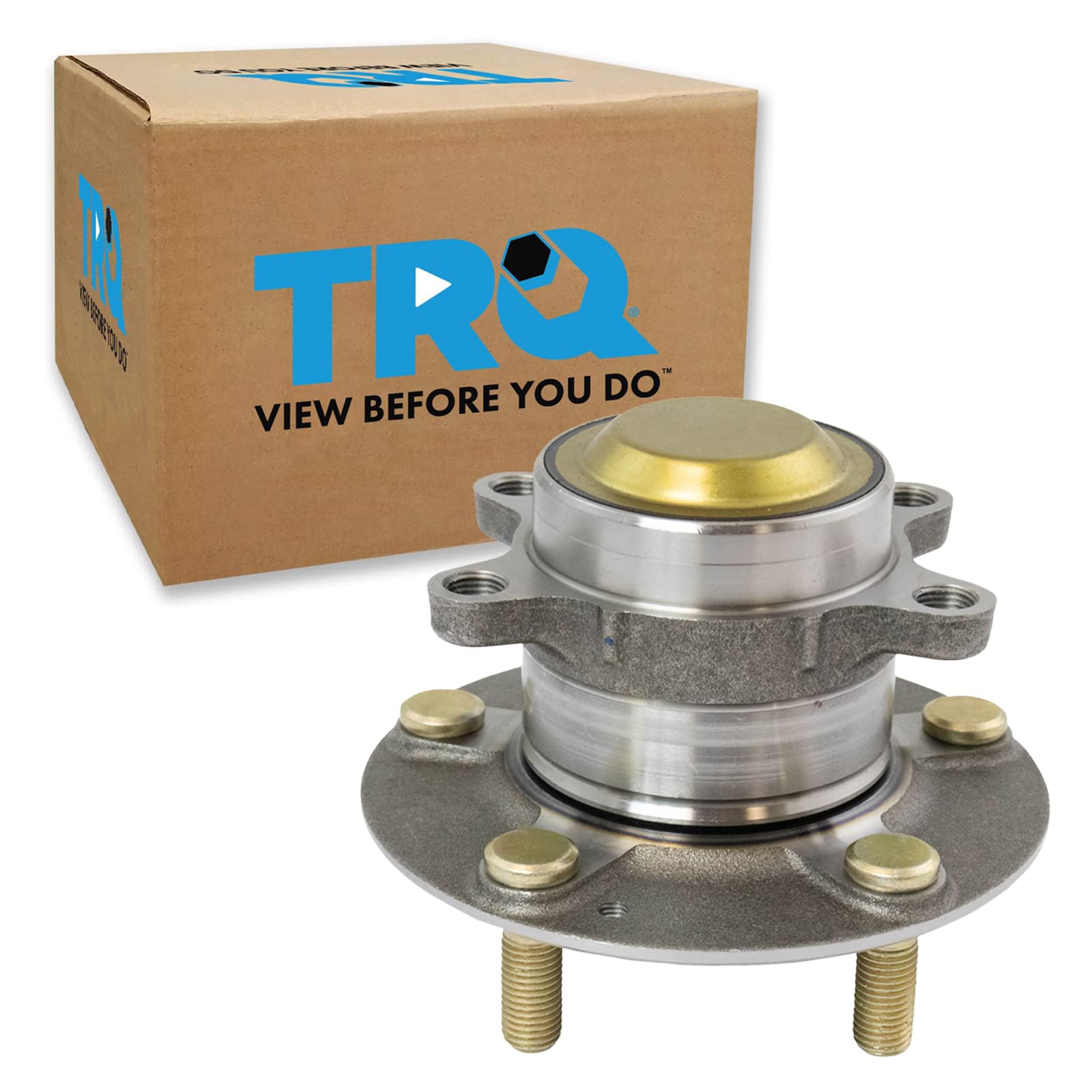 Trq Rear Left Right Wheel Hub Bearing Assembly Driver Passenger Side Compatible With 2016-2021 Honda Civic 2019-2022 Insight