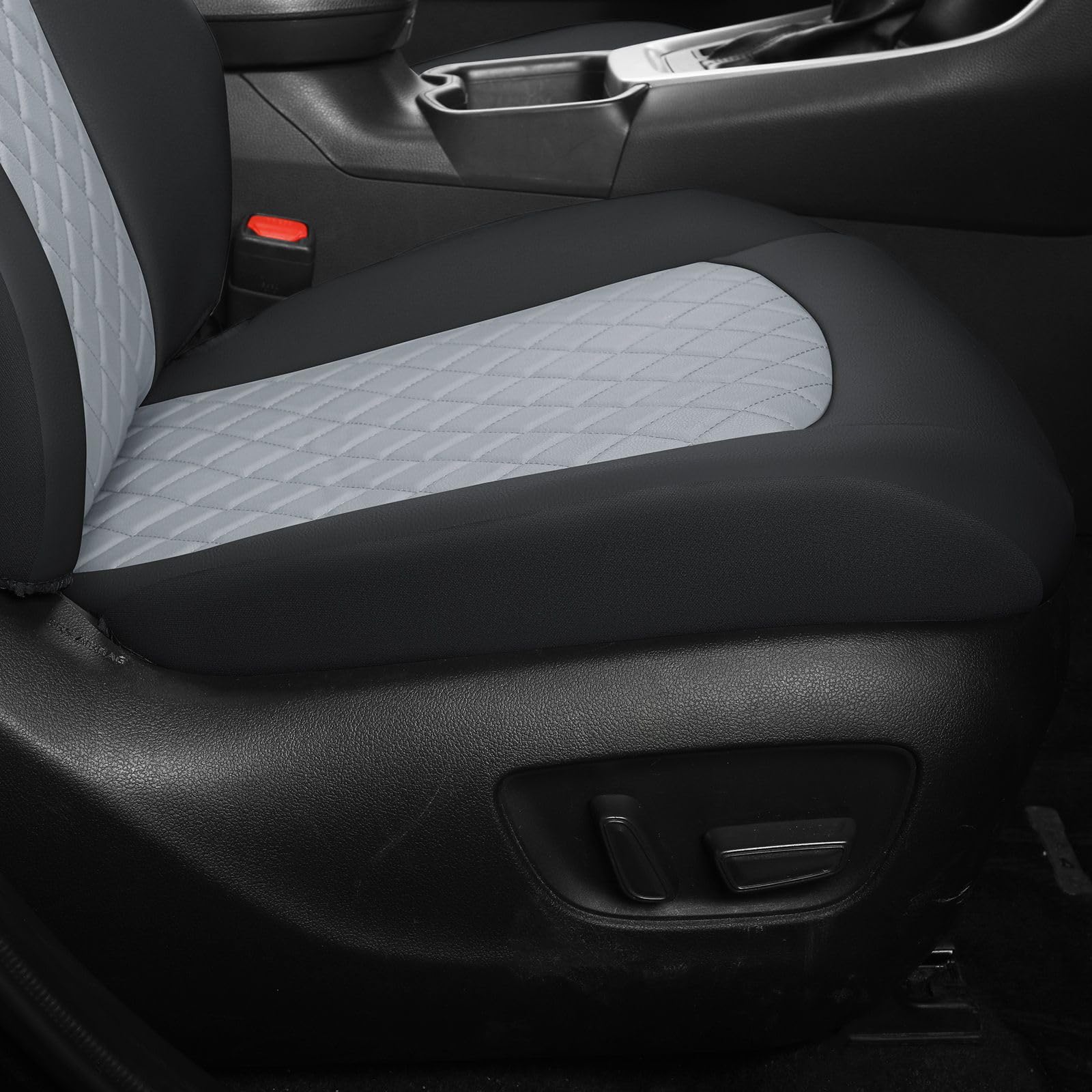 GIANT PANDA Custom Fit 2 Pack Front Car Seat Covers Fit for Toyota Corolla 2020 2021 2022 2023 2024 2025 Hybrid (LE,SE,XLE), Str