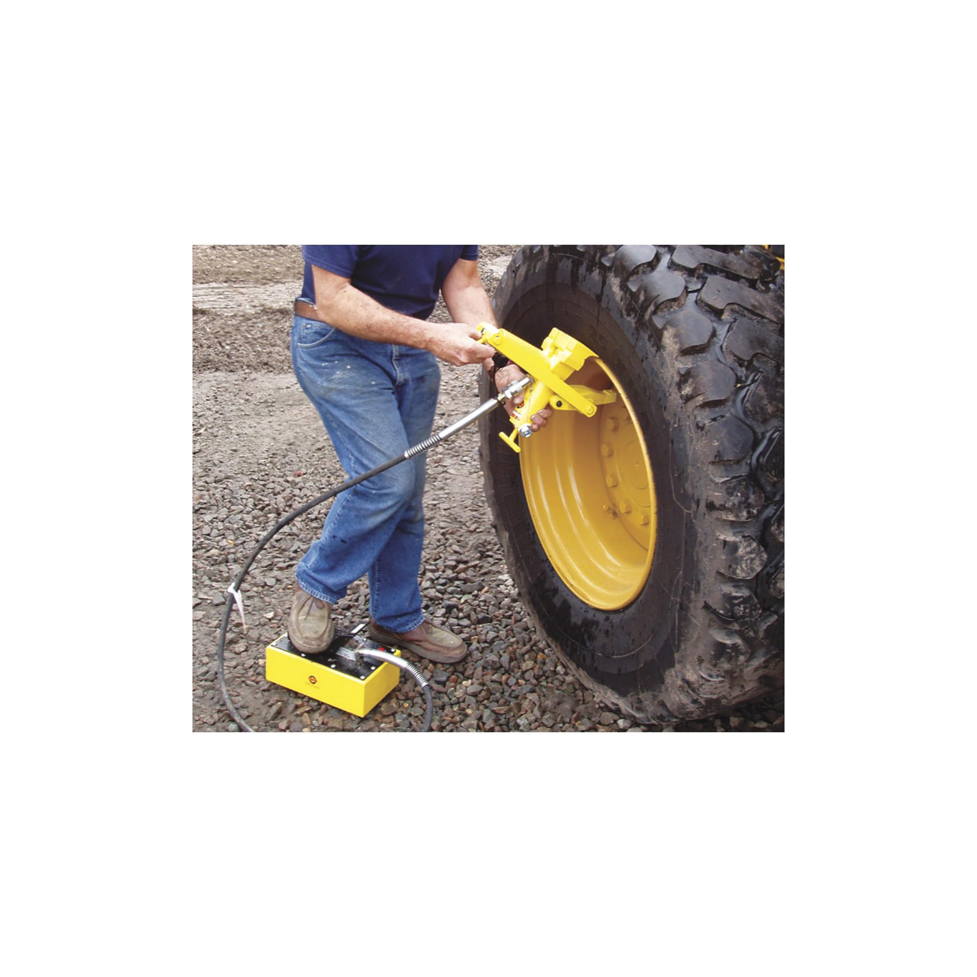 Esco 10202 Pro Series Combination Bead Breaker Kit With 5 Quart Hydraulic Pump