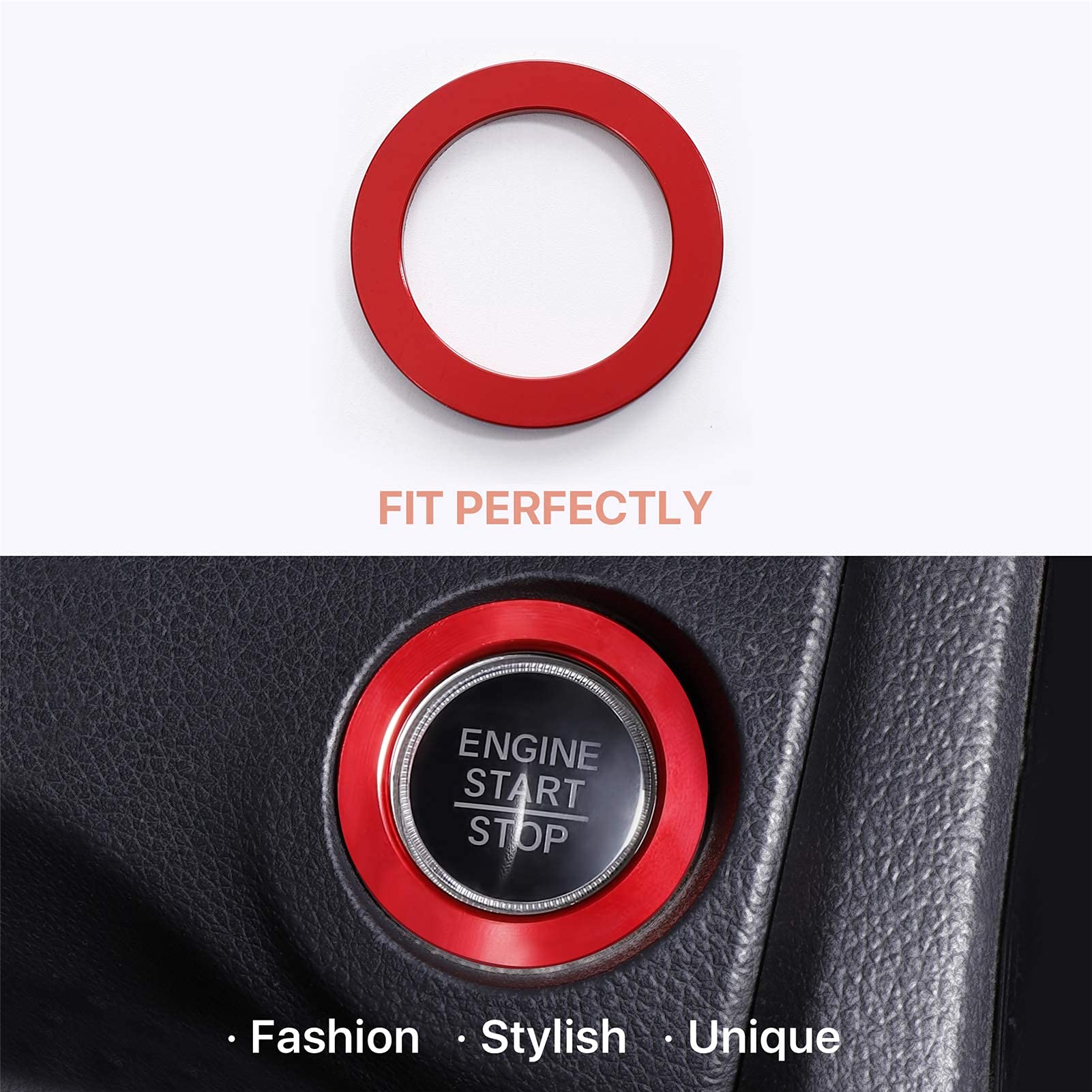 5 Pcs For Honda Civic 2016 2017 2018 2019 2020 2021 Climate Control A-Pillar Door Speaker Engine Start Stop Push To Start Button