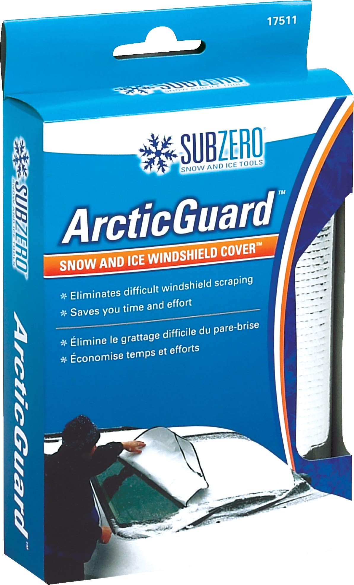 Subzero 17511 Articguard Snow And Ice Universal Windshield Cover , 29 H X 70 W