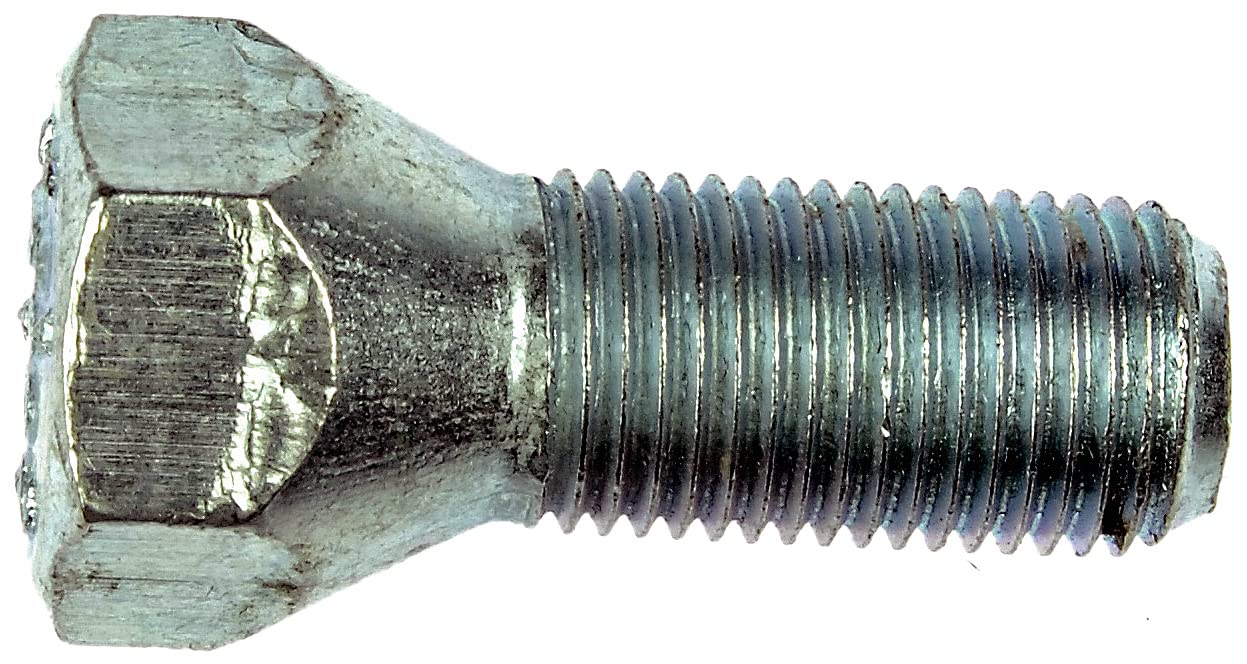 Dorman 610-018 1/2-20 Wheel Bolt - 3/4 in. Hex, 1 in. Length Compatible with Select Dodge/Plymouth Models, 10 Pack