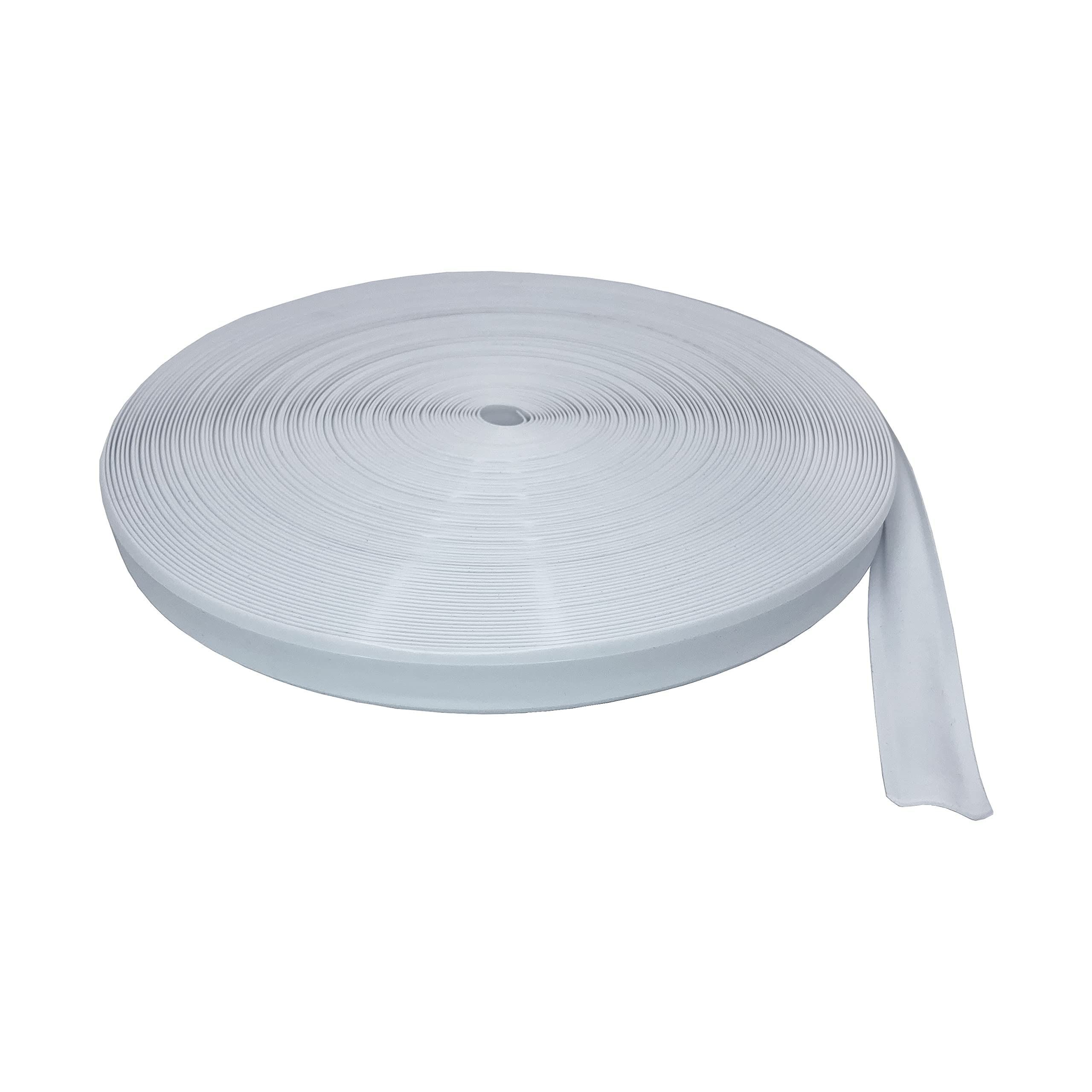 Automotive Authority White Vinyl 3/4'' Insert Molding Trim Screw Cover Rv Camper Travel Trailer (White, 35 Ft)