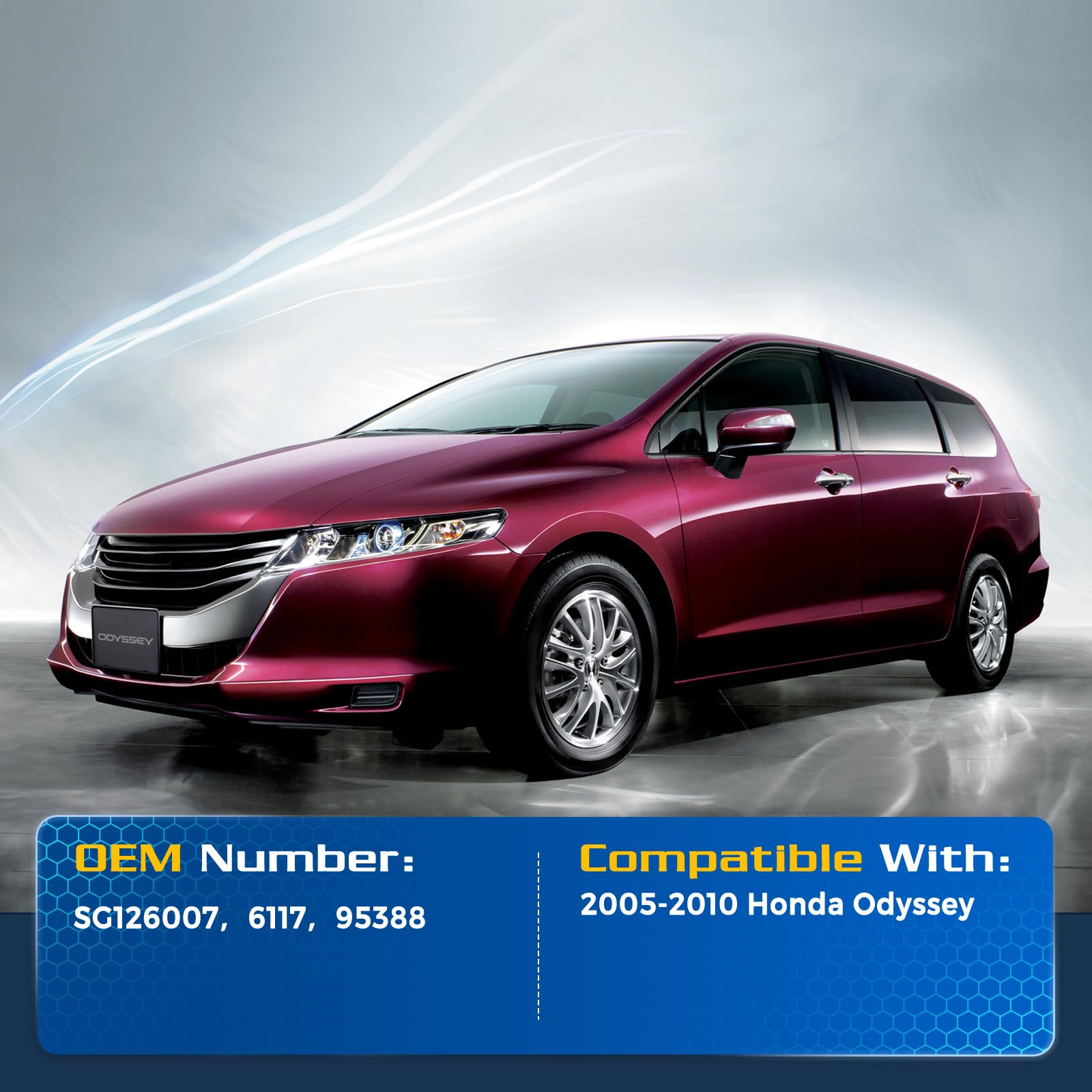 Arana Rear Hatch Struts For Honda Odyssey 2005-2010, Trunk Lift Support Liftgate Shocks Spring Fits Honda Odyssey Base Dx Lx Ex-