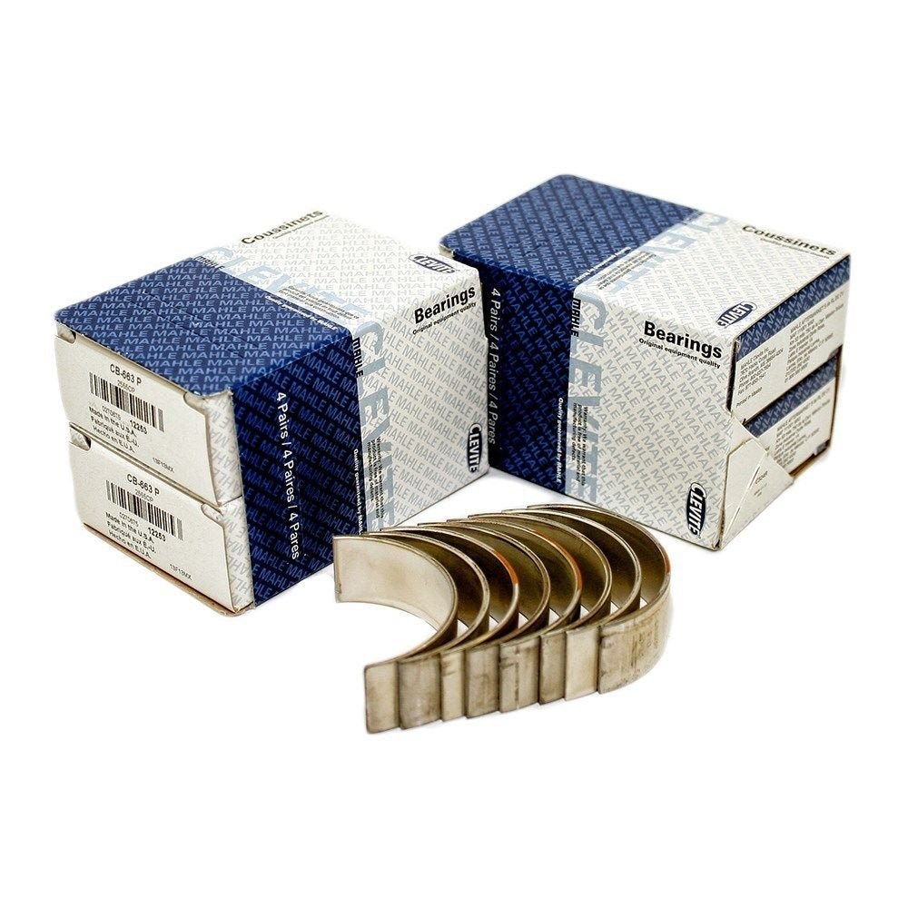 Clevite77 .010'' Under Rod & Main Bearing Set Compatible With Chevy 350 327 307 305 302 267 265 (.010'' Under Size)