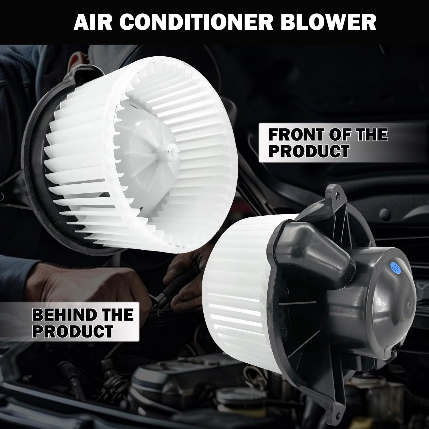 Aspligo 700139 Ac Heater Blower Motor Fan Assembly Fit For Ford Expedition 2003-2006, F-150 2004-2008, For Lincoln Navigator 200