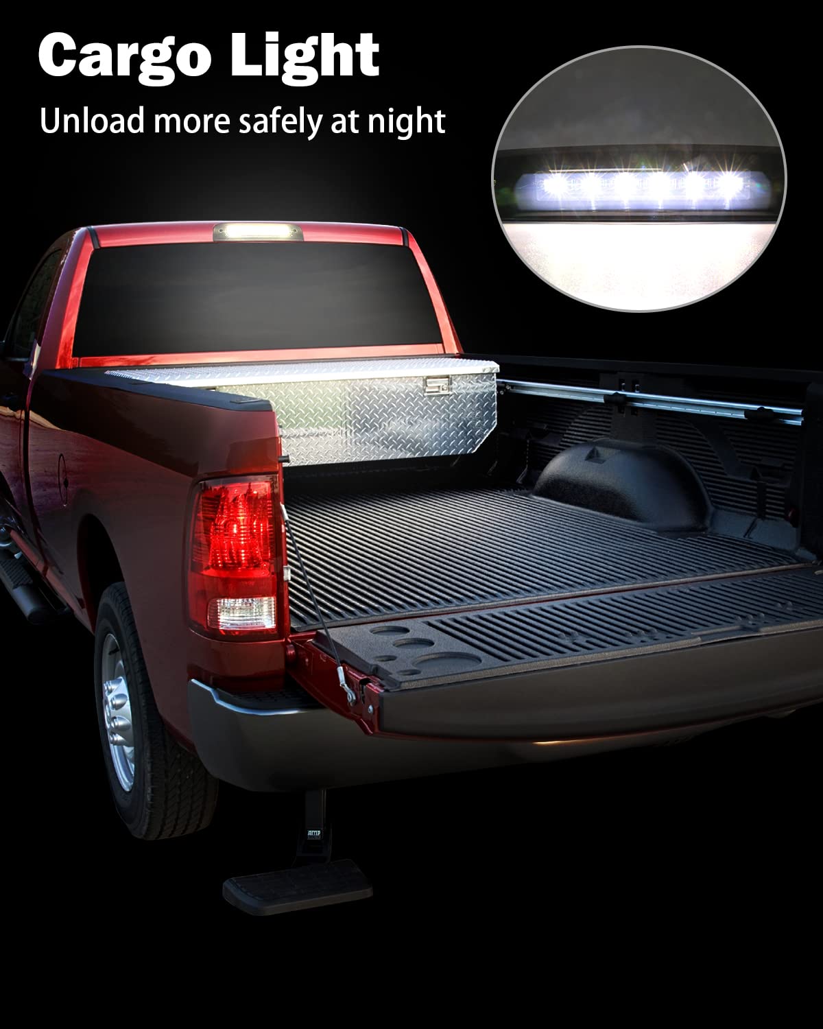 Third Brake Light Compatible With 2009 2010 2011 2012 2013 2014 Ford F150 3Rd Brake Light Led Cab Cargo Tail Lights High Mount B