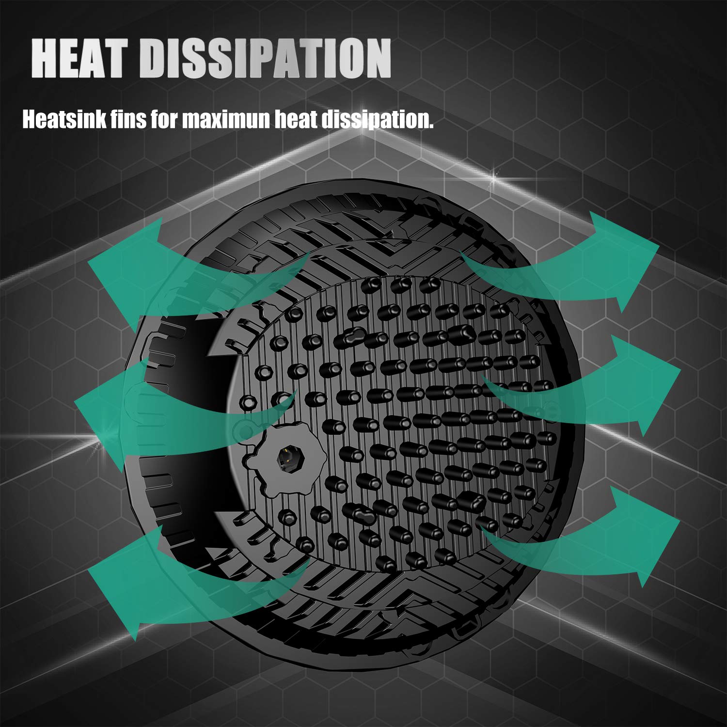 SUNPIE 5D 7 inch LED White Amber Head light Compatible with H_arley Street Glide/Tri Glide, Compatible with Electra Glide, Compa