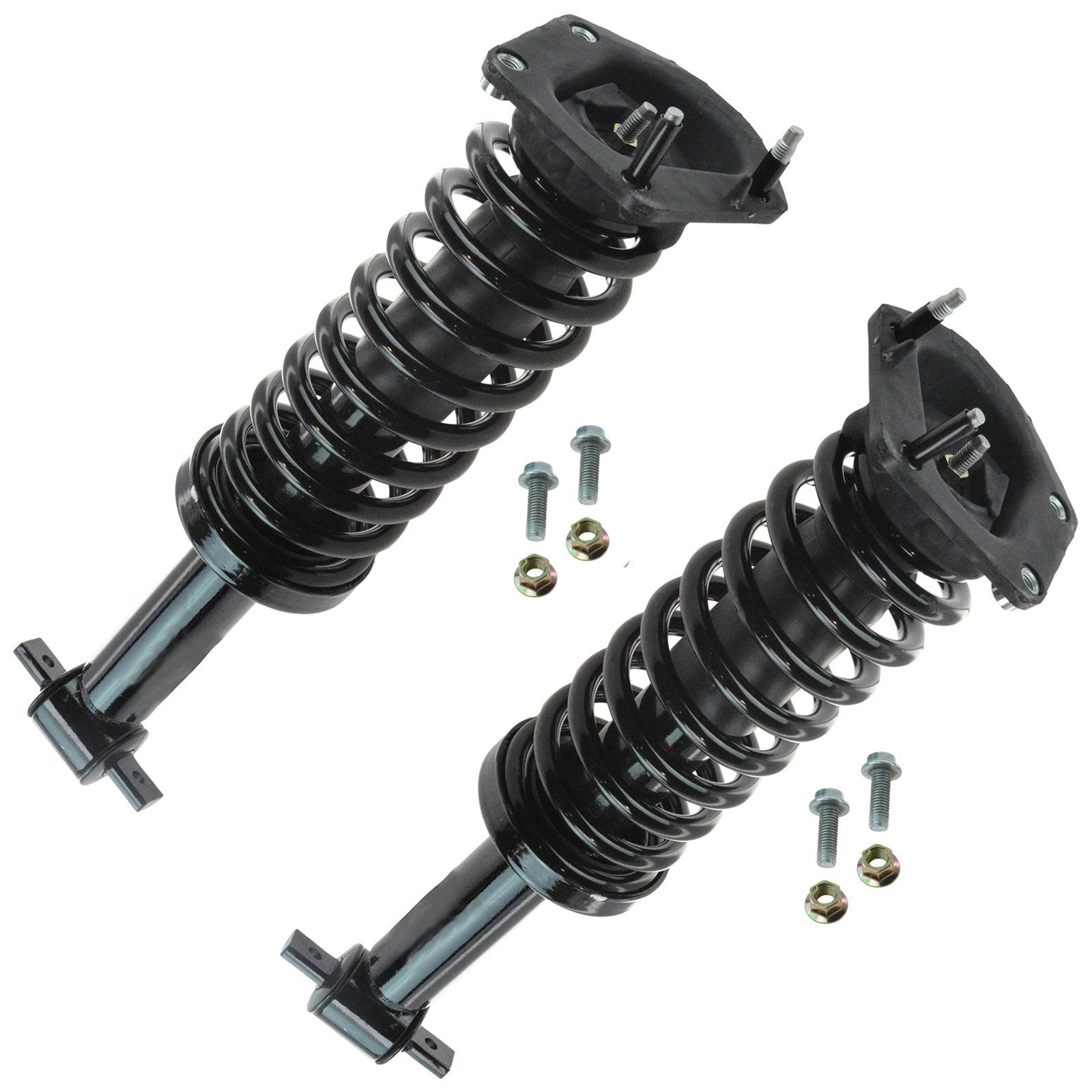 Trq Front Strut & Coil Spring Assembly Set Driver & Passenger Sides Compatible With 93-02 Chevrolet Camaro Pontiac Firebird