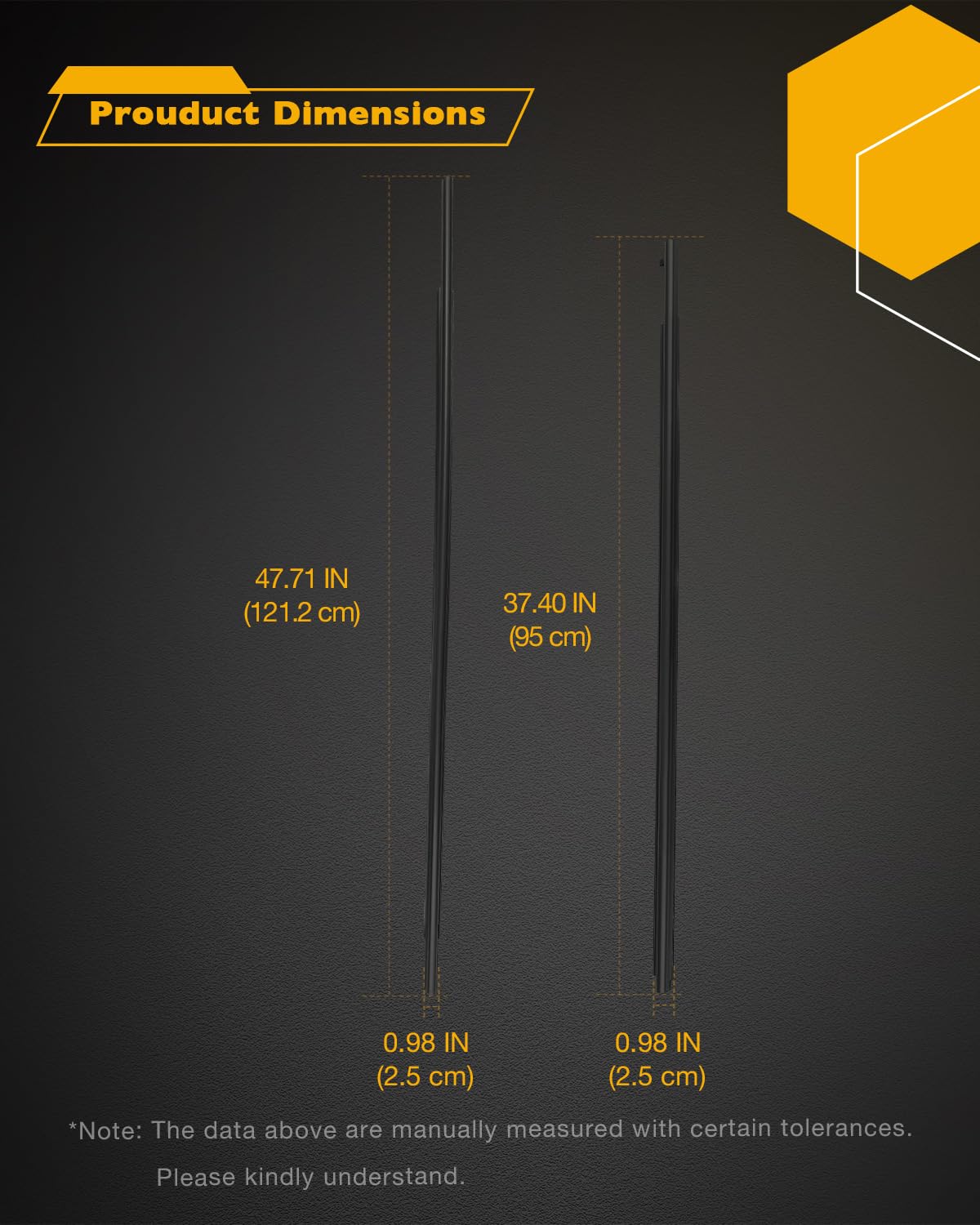 Window Trim Seal, Weather Strip Belt Set, Compatible with 2011-2020 Toyota Sienna, Replace#6816008020 6821008020 6818008020 6823
