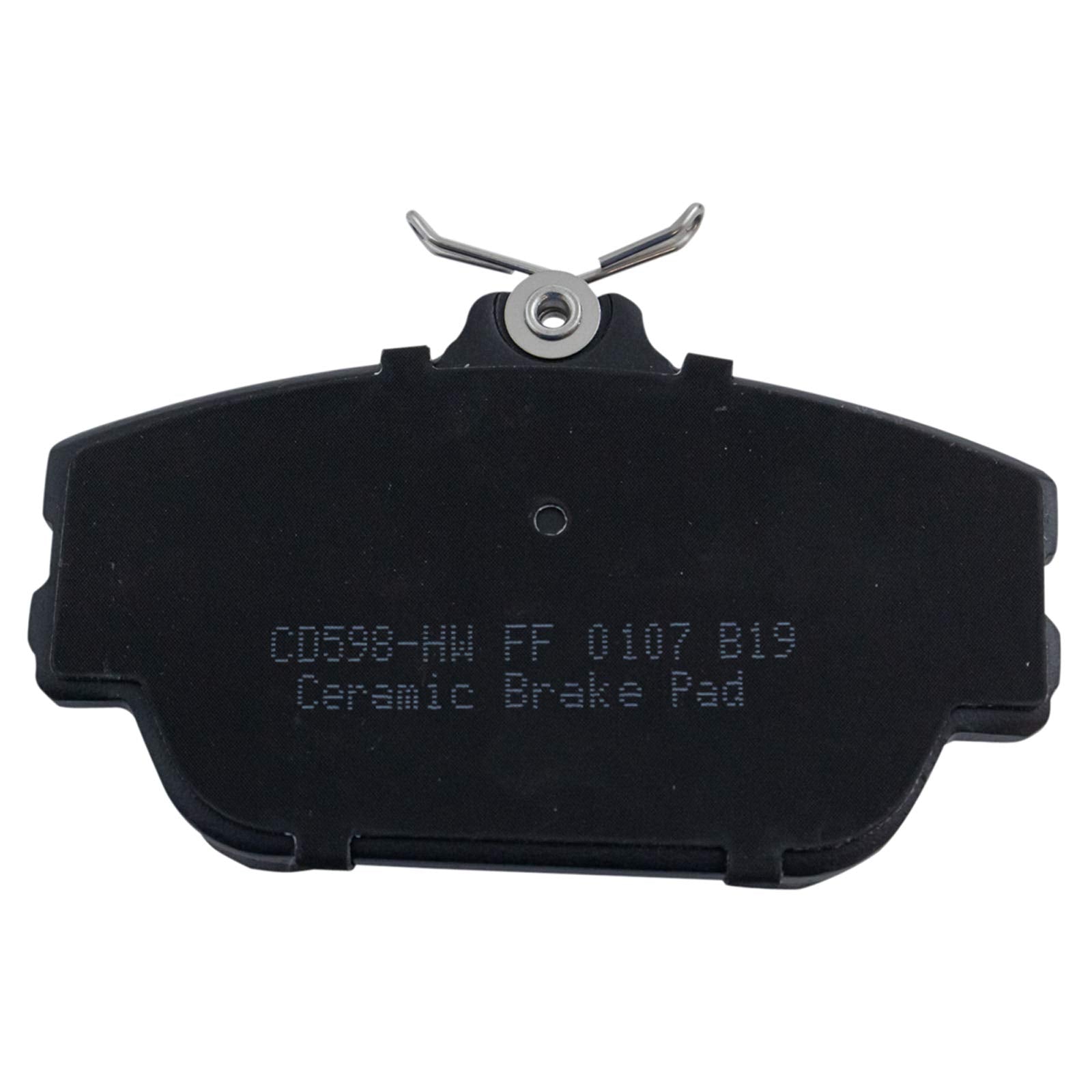 TRQ Front Brake Pads Ceramic Compatible with 1996-2007 Ford Taurus 1996-1997 Thunderbird 1995-2002 Lincoln Continental 1993-1998