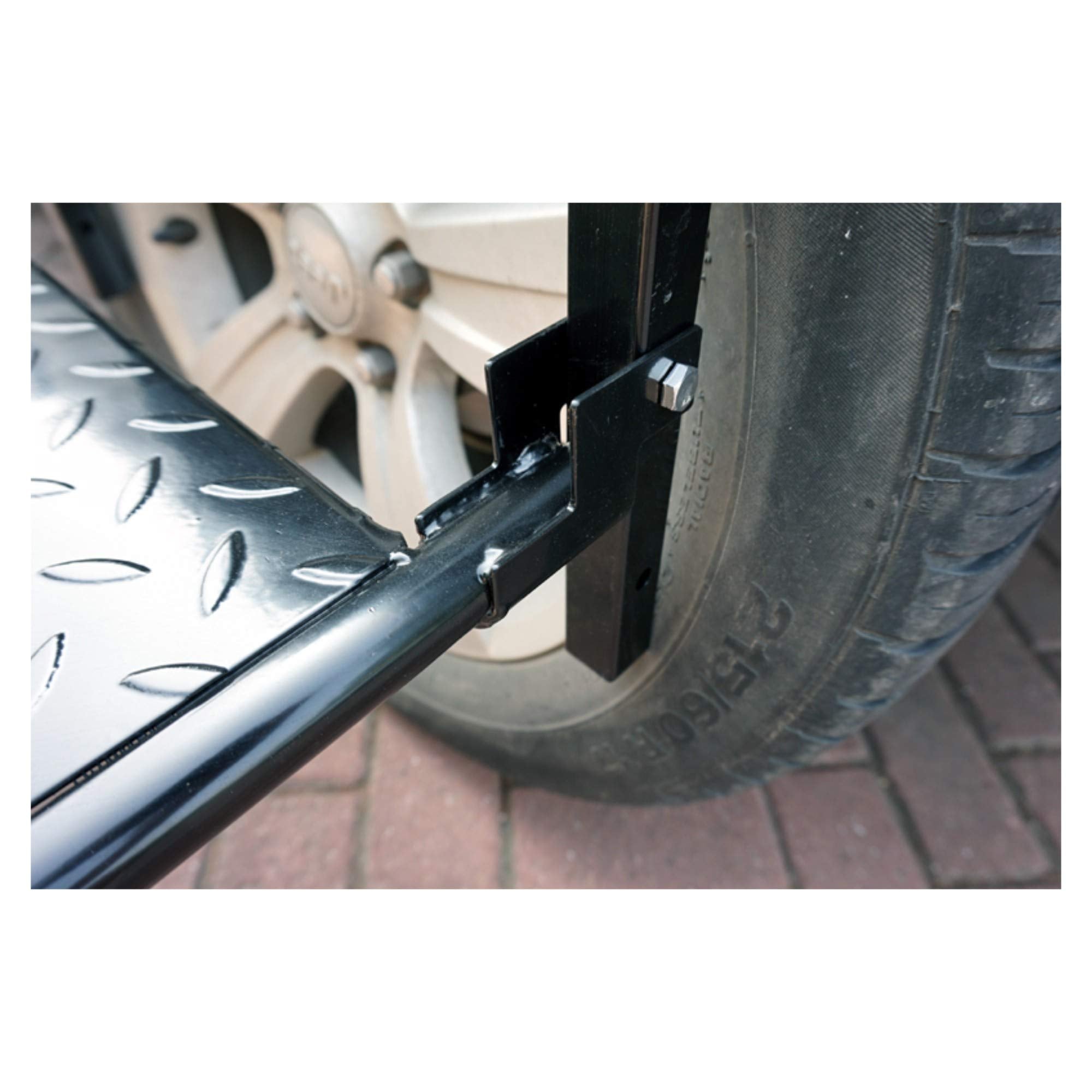 WINTOOLS Adjustable Folding Tire Step for Truck SUV Wheel Portable Non-Slip Platform