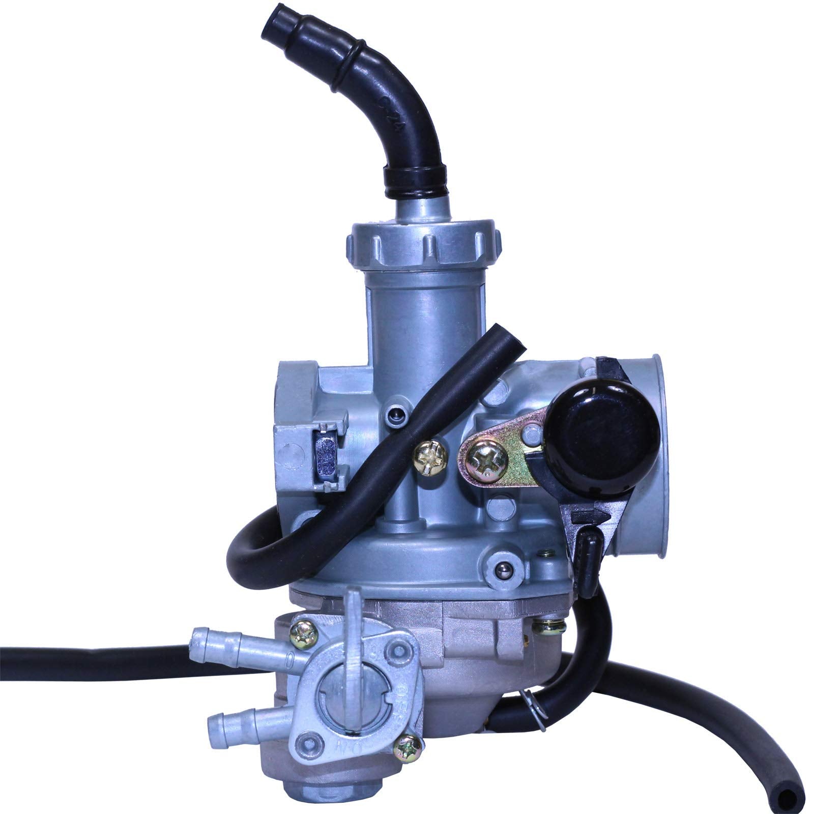 GLENPARTS Replacement Carburetor Compatible with Honda Horizontal Clone Motors with 50cc 70cc 110cc 125cc Roketa TaoTao SunL Kaz