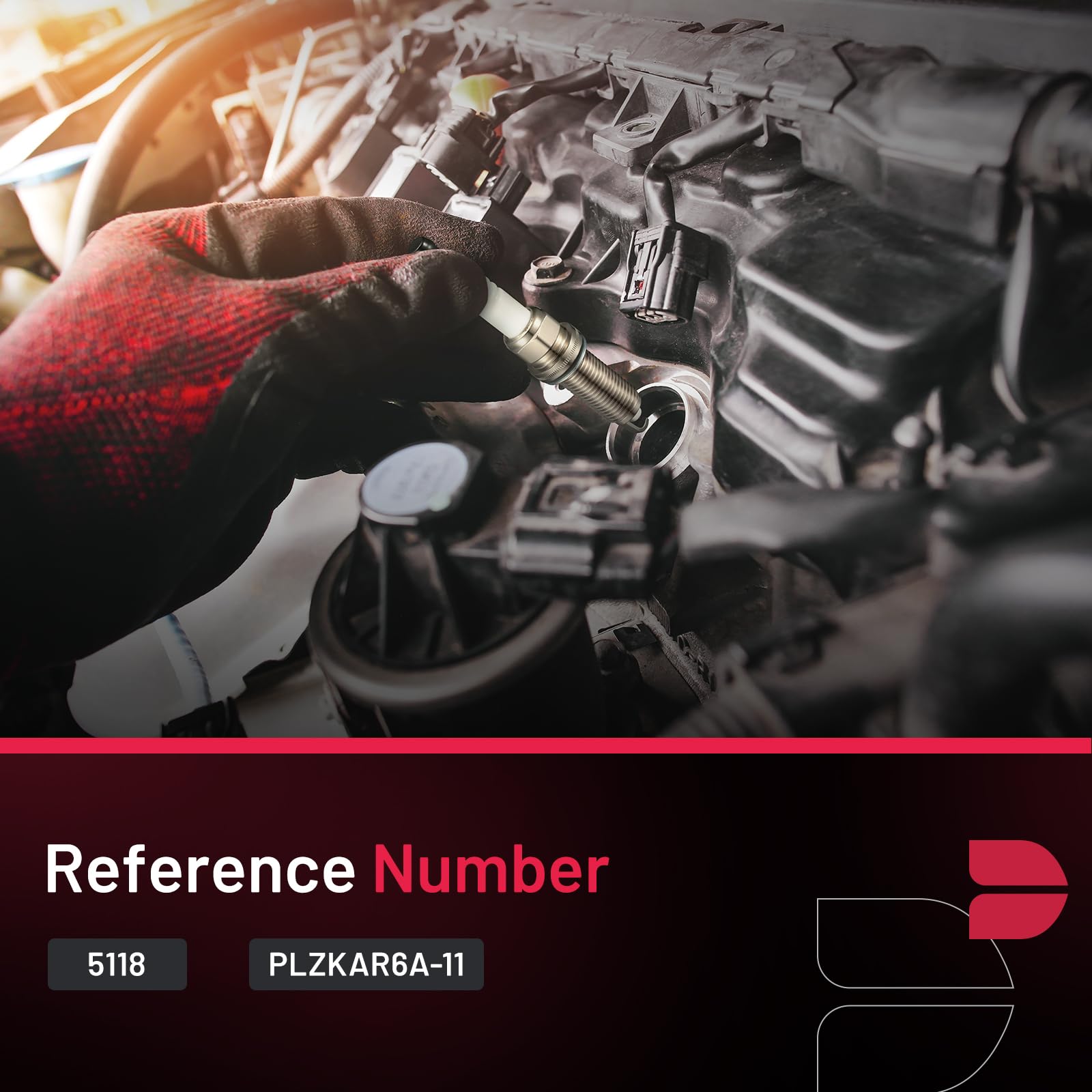 Bdfhyk 5118 Iridium Spark Plugs Compatible With Nissan Frontier Micra Sentra Versa Note Sentra Suzuki Equator 1.6L 1.8L 2.0L 2.5