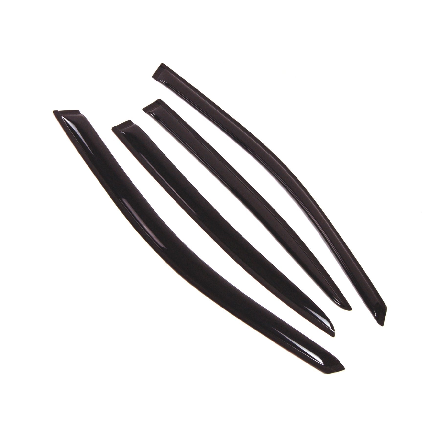 Car Window Rain Guard | Outside Mount Visors Auto Side Window Deflectors | Windows Visor Rain Shields Compatible With 2008-2014