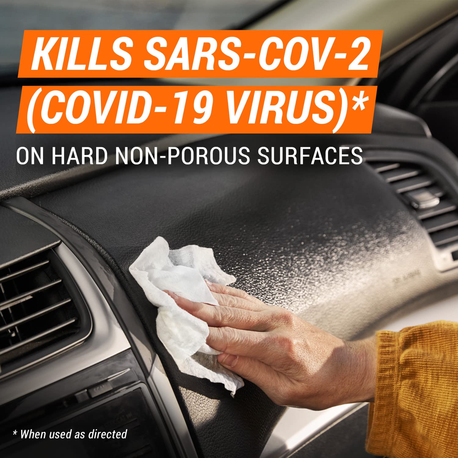 Armor All Car Disinfectant Wipes, Car Cleaning Wipes For Cars, Trucks, Motorcycles, 30 Wipes Each, 3 Pack