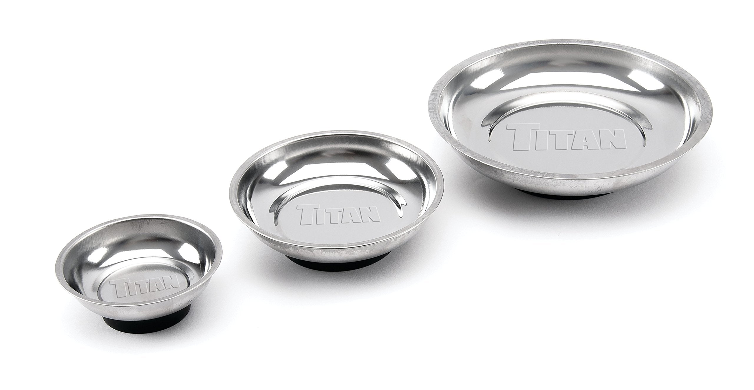 Titan 21260 3 Piece Magnetic Parts Tray Set