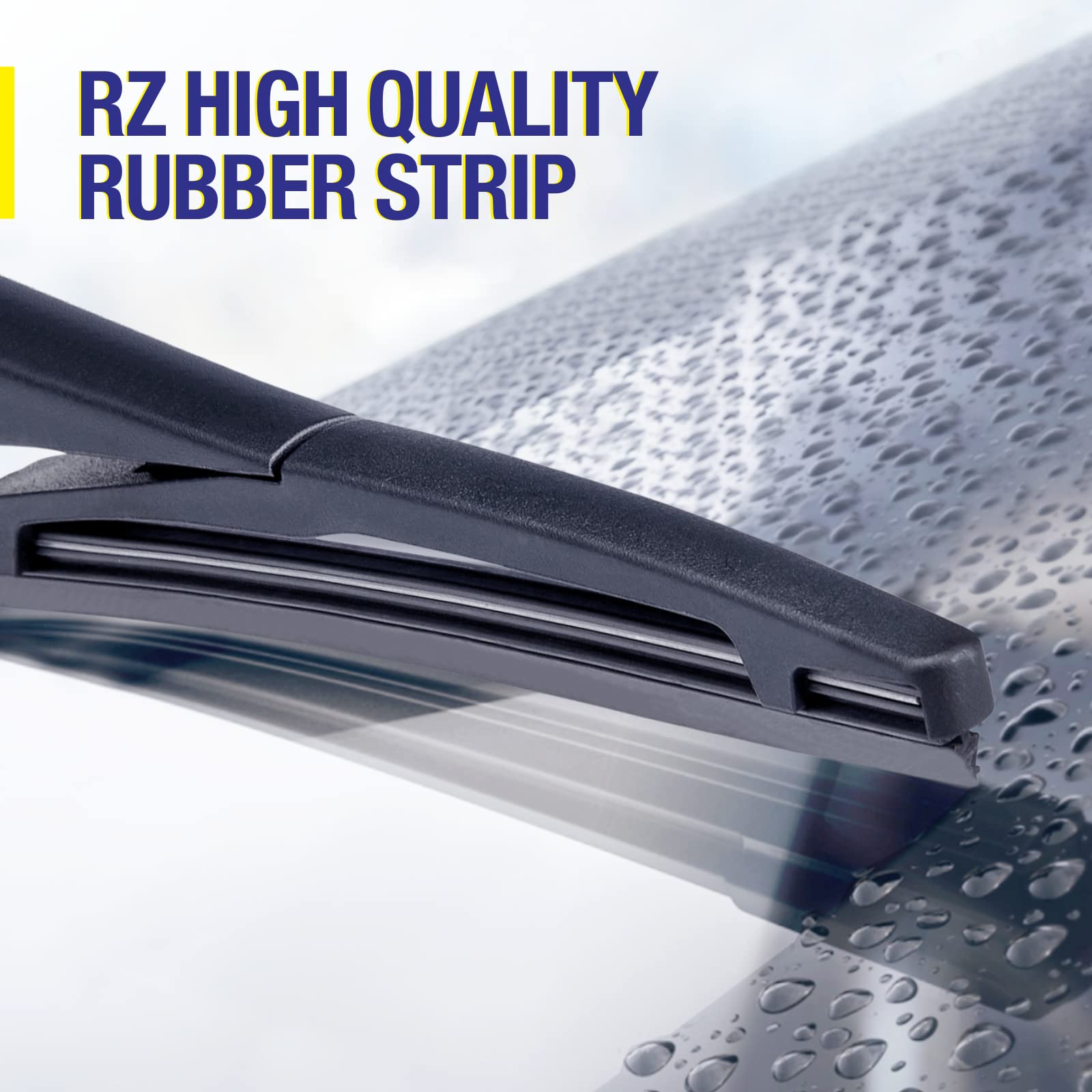 5 Plus 12' Rear Wiper Blades Replacement For Toyota Rav4 2022-2019,2012-2001, Highlander 2019-2001,Land Cruiser 2019-2013,2011-2008, Yaris 2019,11-06 Venza 14-09, Back Windshield Wiper Blades-(12-A)