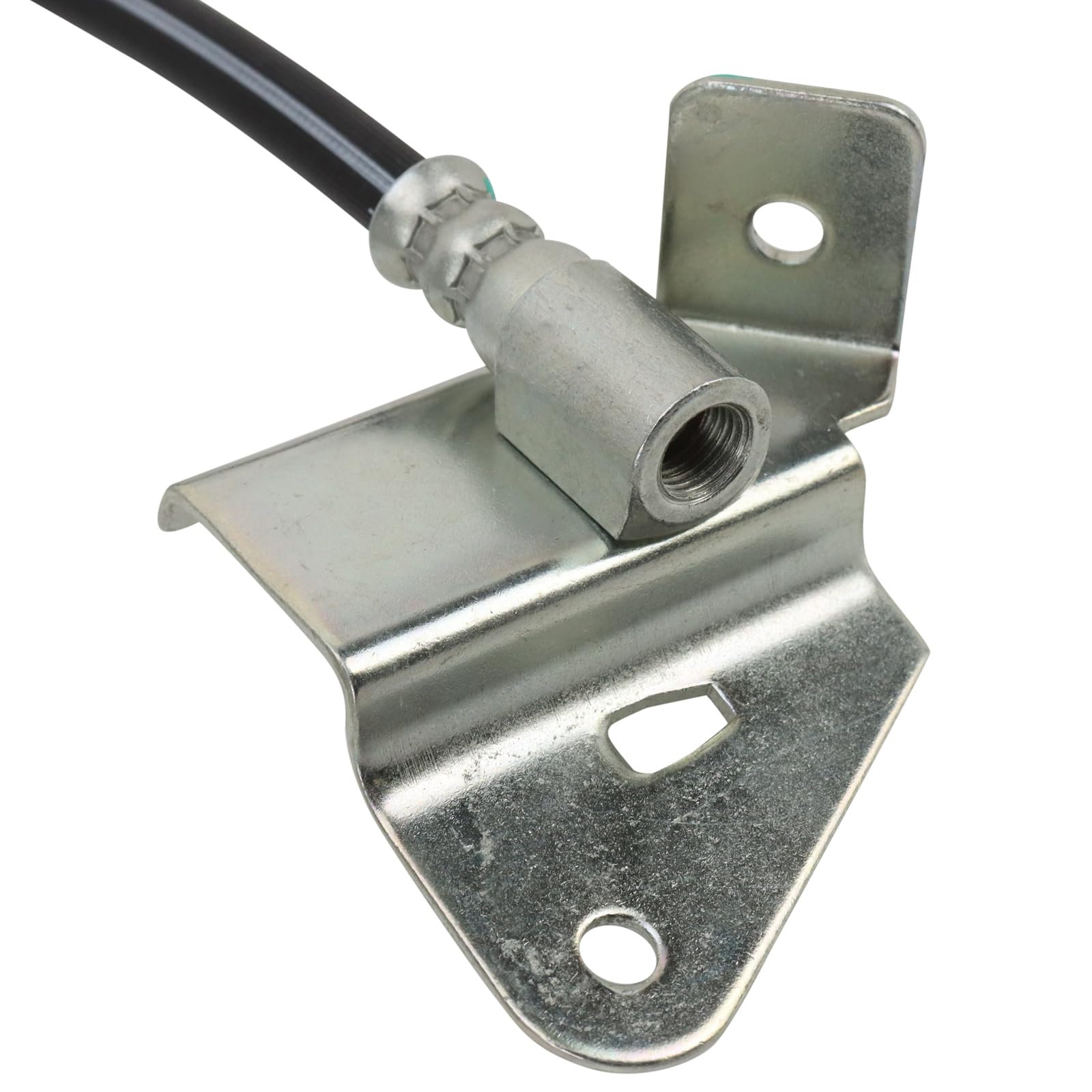 Trq Front Brake Hose Set Compatible With 2003-2004 Jeep Grand Cherokee