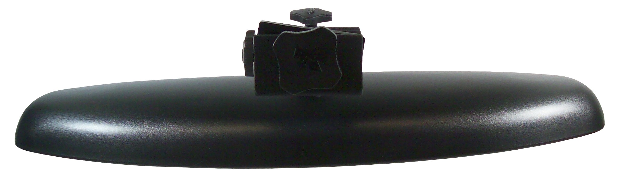 Cipa 02022 Extreme 7" X 20" Marine Mirror, Black