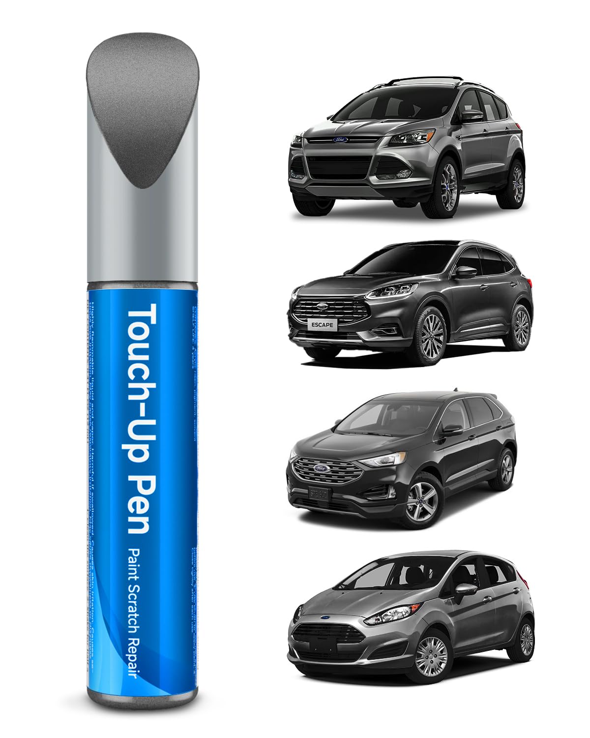 UJ Sterling Gray Metallic Touch Up Paint Compatible with Ford Exact Match Touch Up Paint Car Scratch Repair