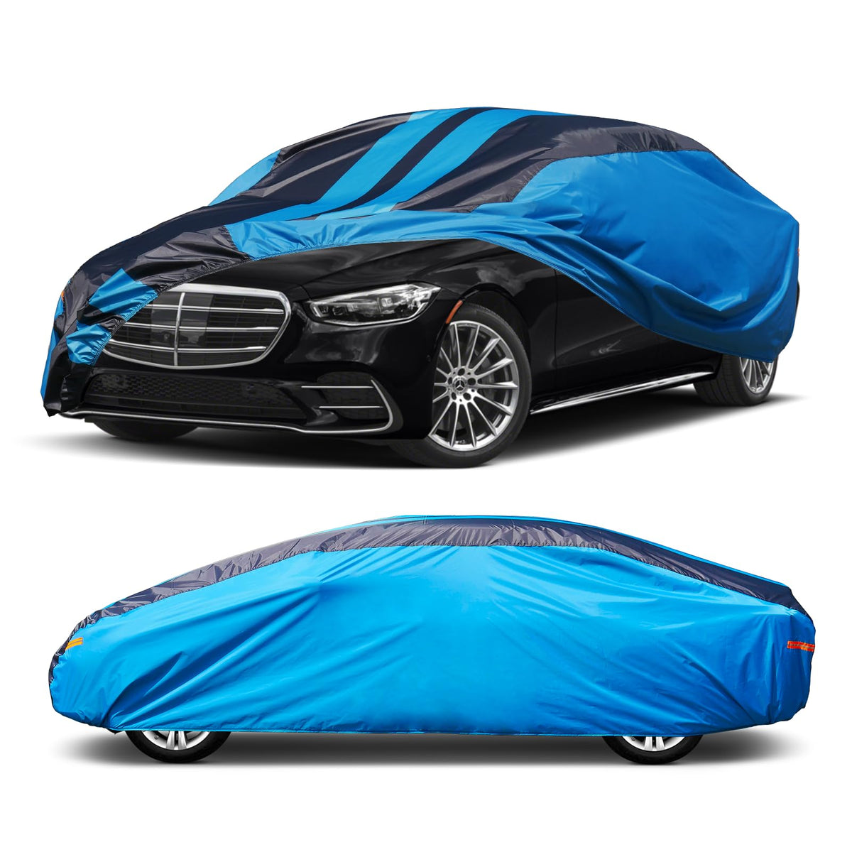 Kaugung Car Cover For Mercedes Benz S Class(1972-2025), Lightweight Waterproof Car Cover For Automobiles Resistant Outdoor Sun U